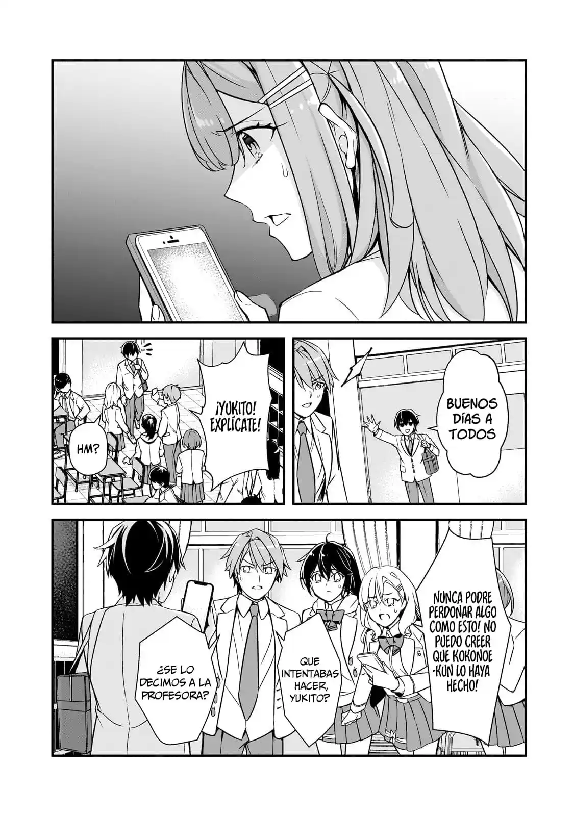 Las Chicas Que Me Traumatizaron Me Están Mirando, Pero Desafortunadamente Es Demasiado Tarde. (Manga) - Capítulo 13.2 - Página 13 - LectorTMOo