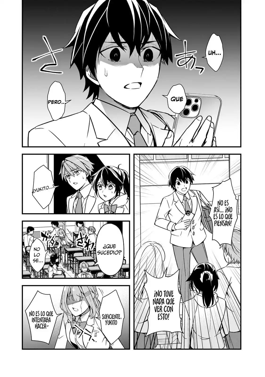 Las Chicas Que Me Traumatizaron Me Están Mirando, Pero Desafortunadamente Es Demasiado Tarde. (Manga) - Capítulo 13.2 - Página 14 - LectorTMOo