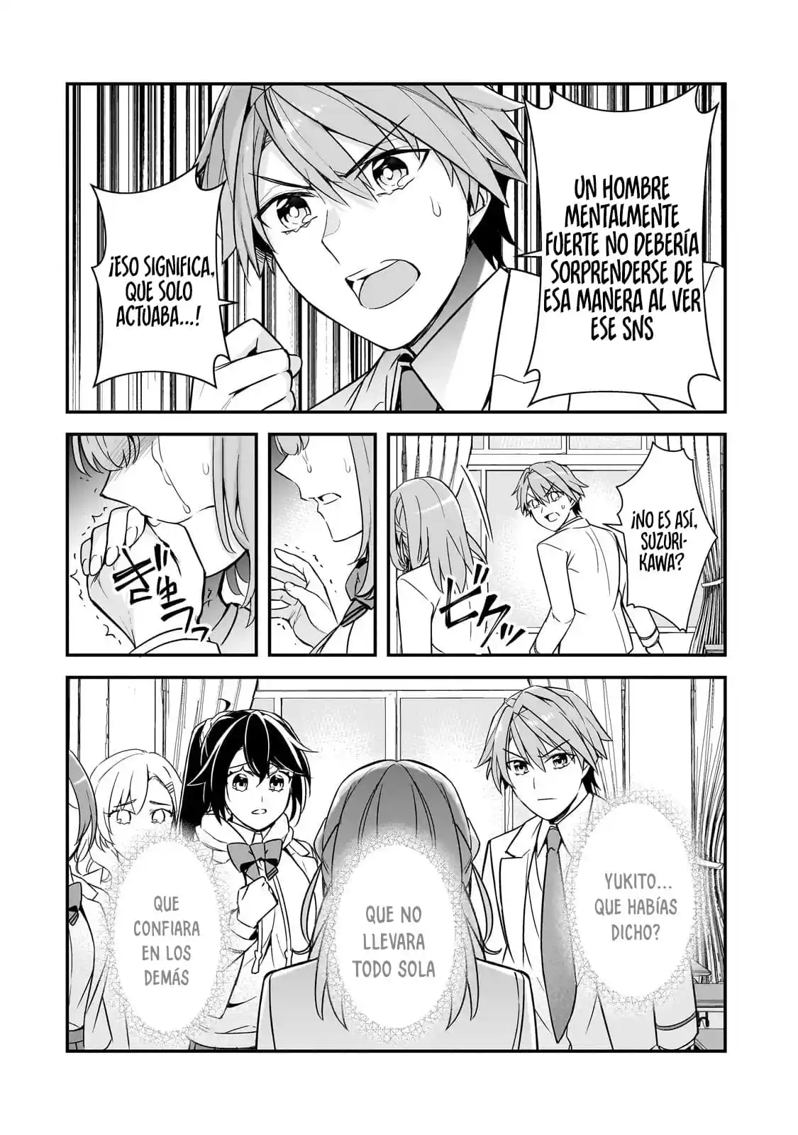 Las Chicas Que Me Traumatizaron Me Están Mirando, Pero Desafortunadamente Es Demasiado Tarde. (Manga) - Capítulo 13.2 - Página 16 - LectorTMOo