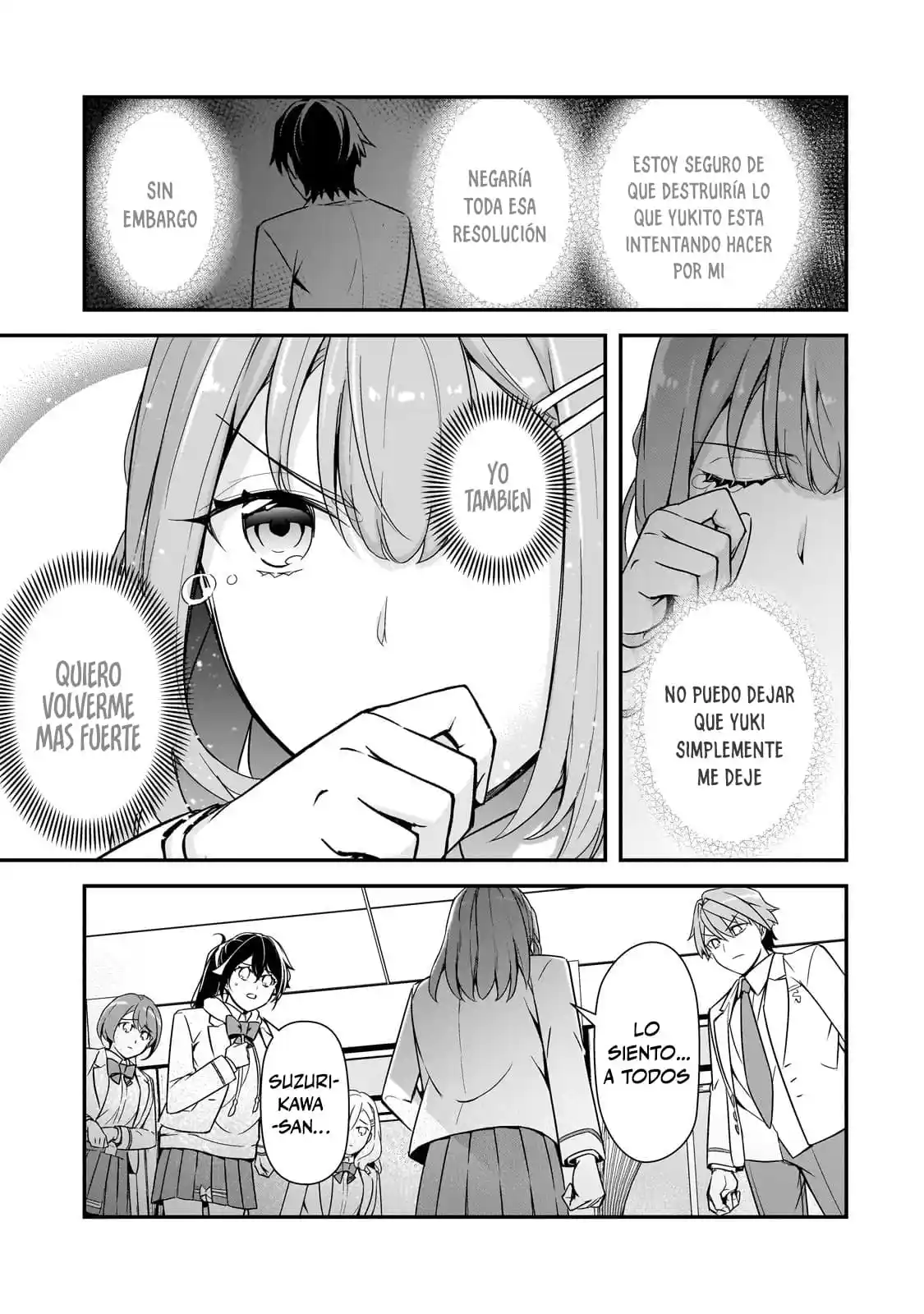 Las Chicas Que Me Traumatizaron Me Están Mirando, Pero Desafortunadamente Es Demasiado Tarde. (Manga) - Capítulo 13.2 - Página 17 - LectorTMOo