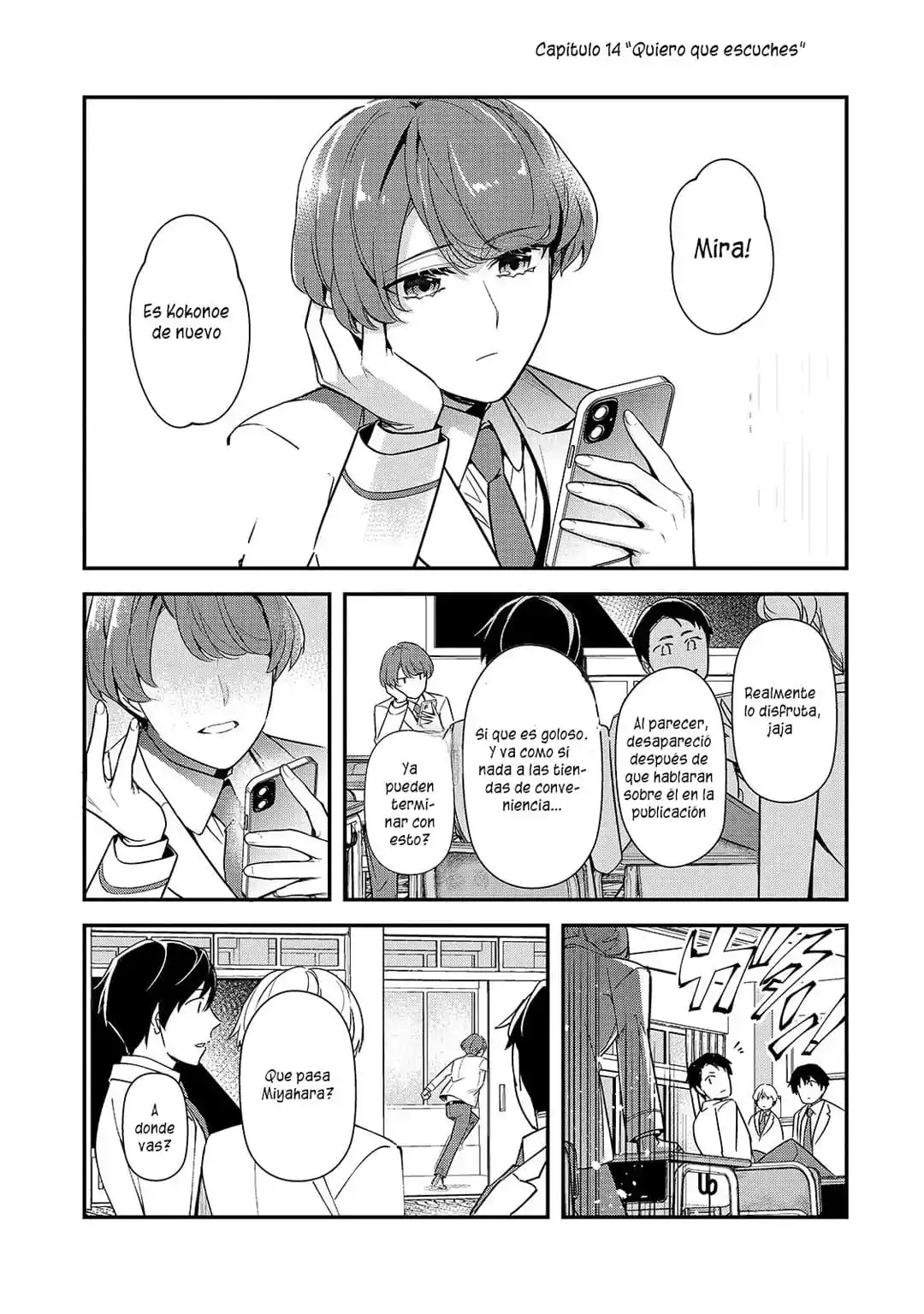 Las Chicas Que Me Traumatizaron Me Están Mirando, Pero Desafortunadamente Es Demasiado Tarde. (Manga) - Capítulo 14.1 - Página 4 - LectorTMOo