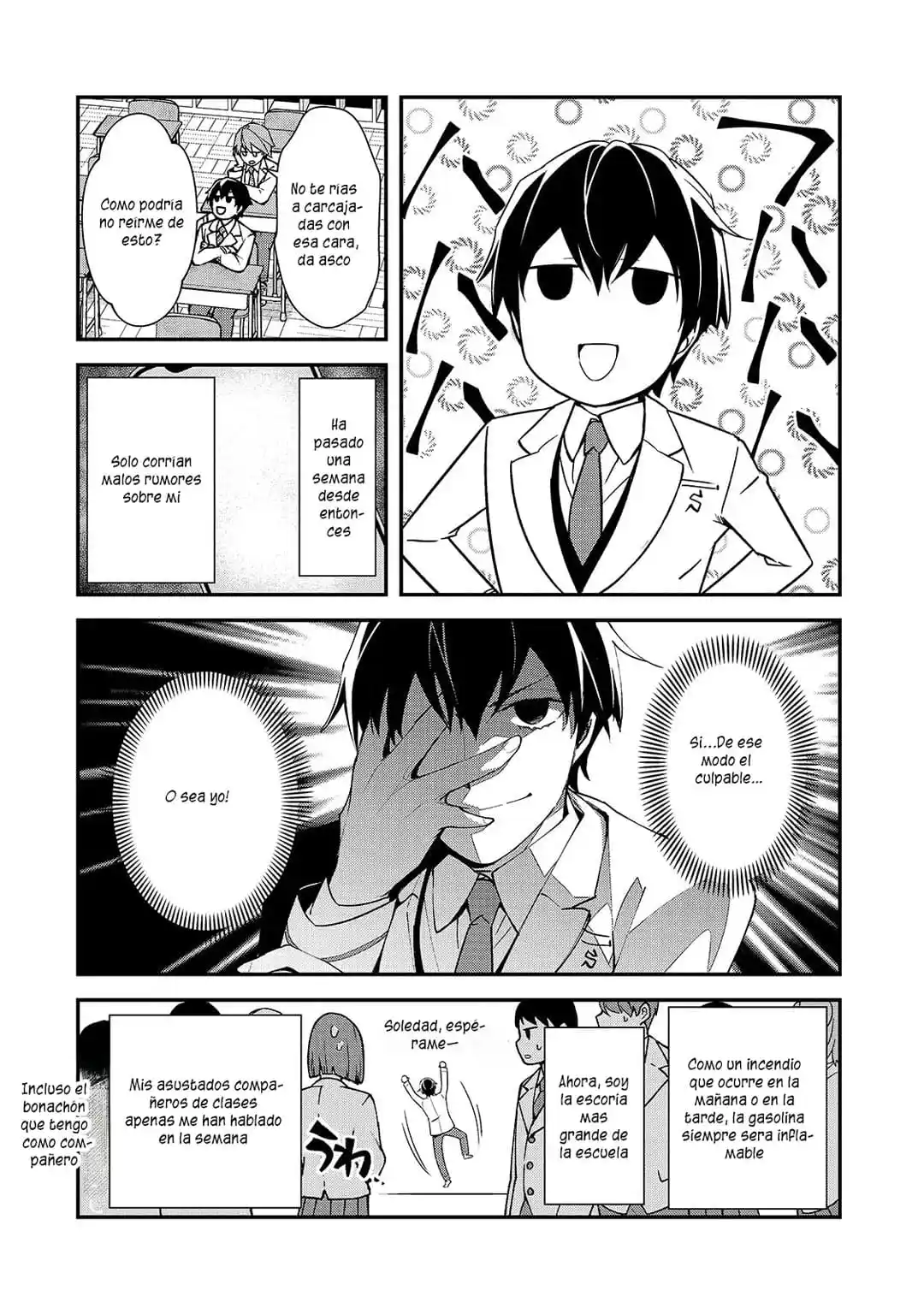 Las Chicas Que Me Traumatizaron Me Están Mirando, Pero Desafortunadamente Es Demasiado Tarde. (Manga) - Capítulo 14.1 - Página 5 - LectorTMOo