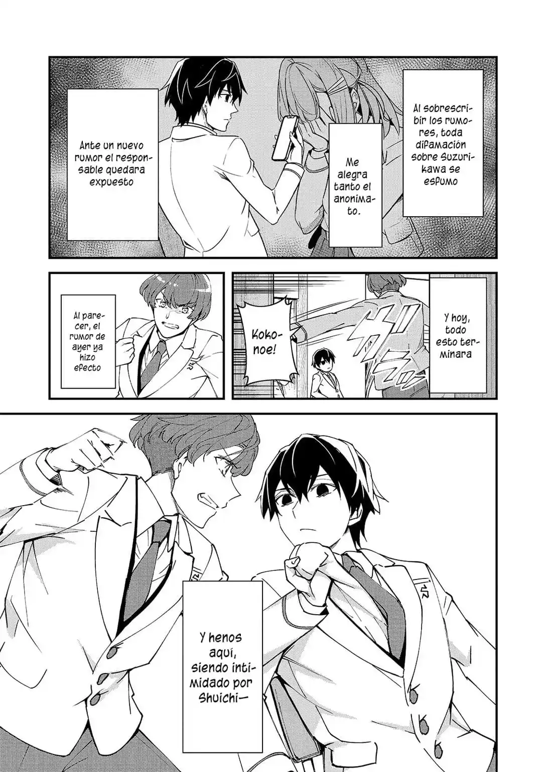 Las Chicas Que Me Traumatizaron Me Están Mirando, Pero Desafortunadamente Es Demasiado Tarde. (Manga) - Capítulo 14.1 - Página 6 - LectorTMOo
