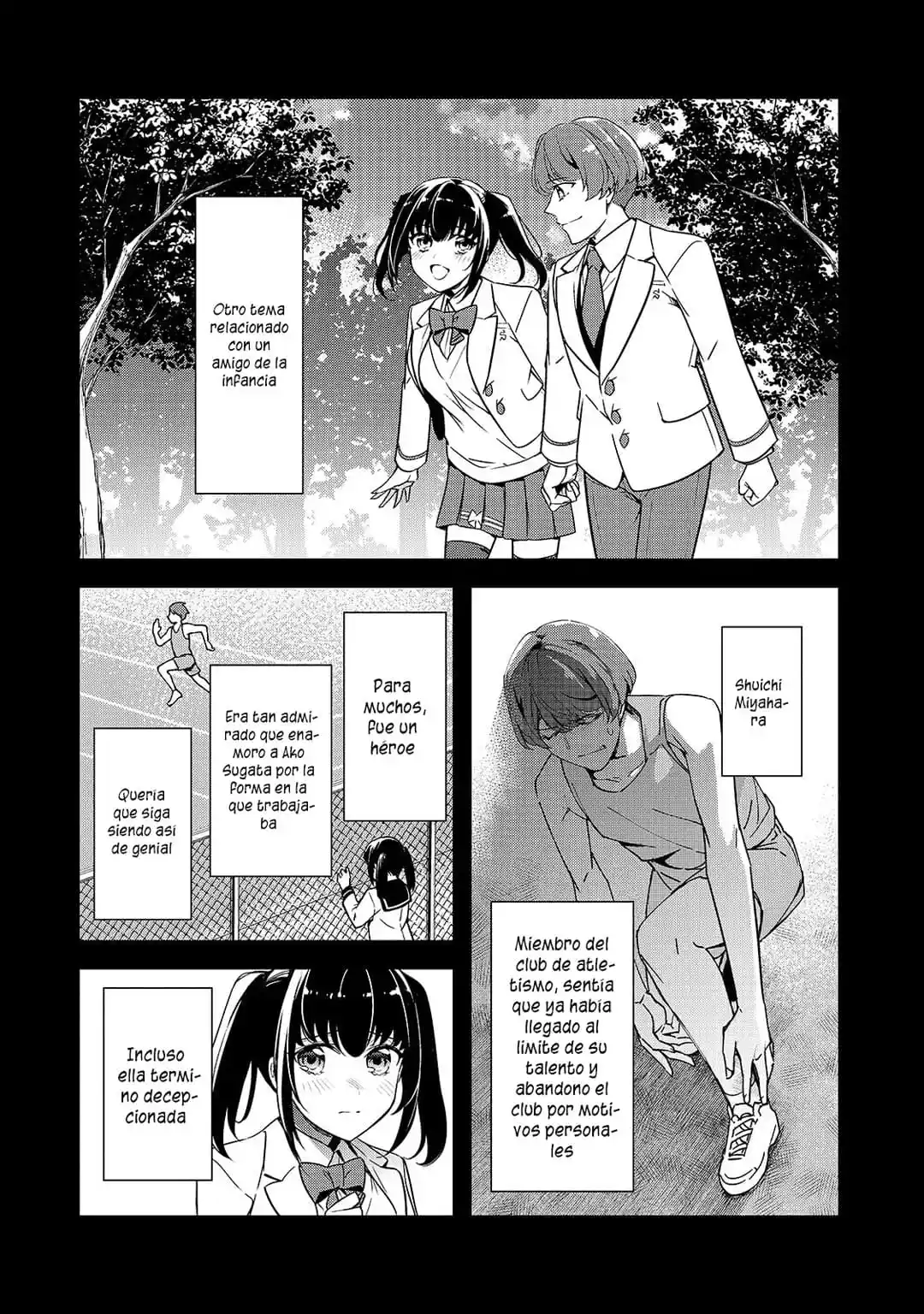 Las Chicas Que Me Traumatizaron Me Están Mirando, Pero Desafortunadamente Es Demasiado Tarde. (Manga) - Capítulo 14.1 - Página 7 - LectorTMOo