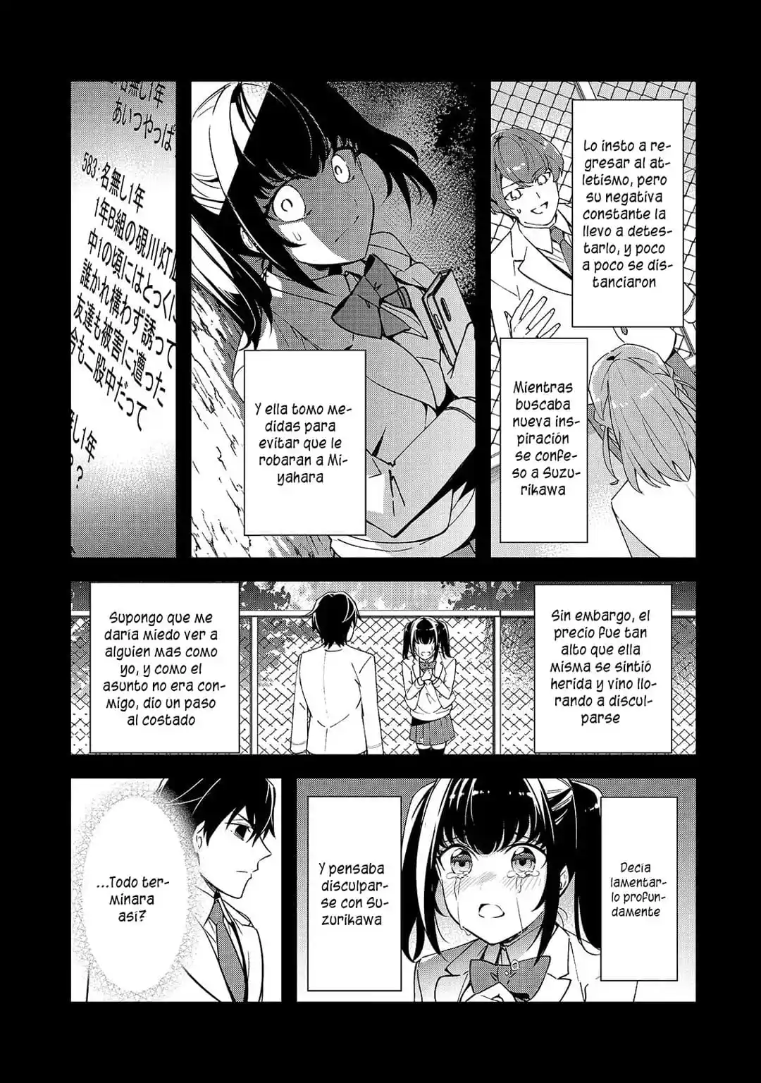 Las Chicas Que Me Traumatizaron Me Están Mirando, Pero Desafortunadamente Es Demasiado Tarde. (Manga) - Capítulo 14.1 - Página 8 - LectorTMOo