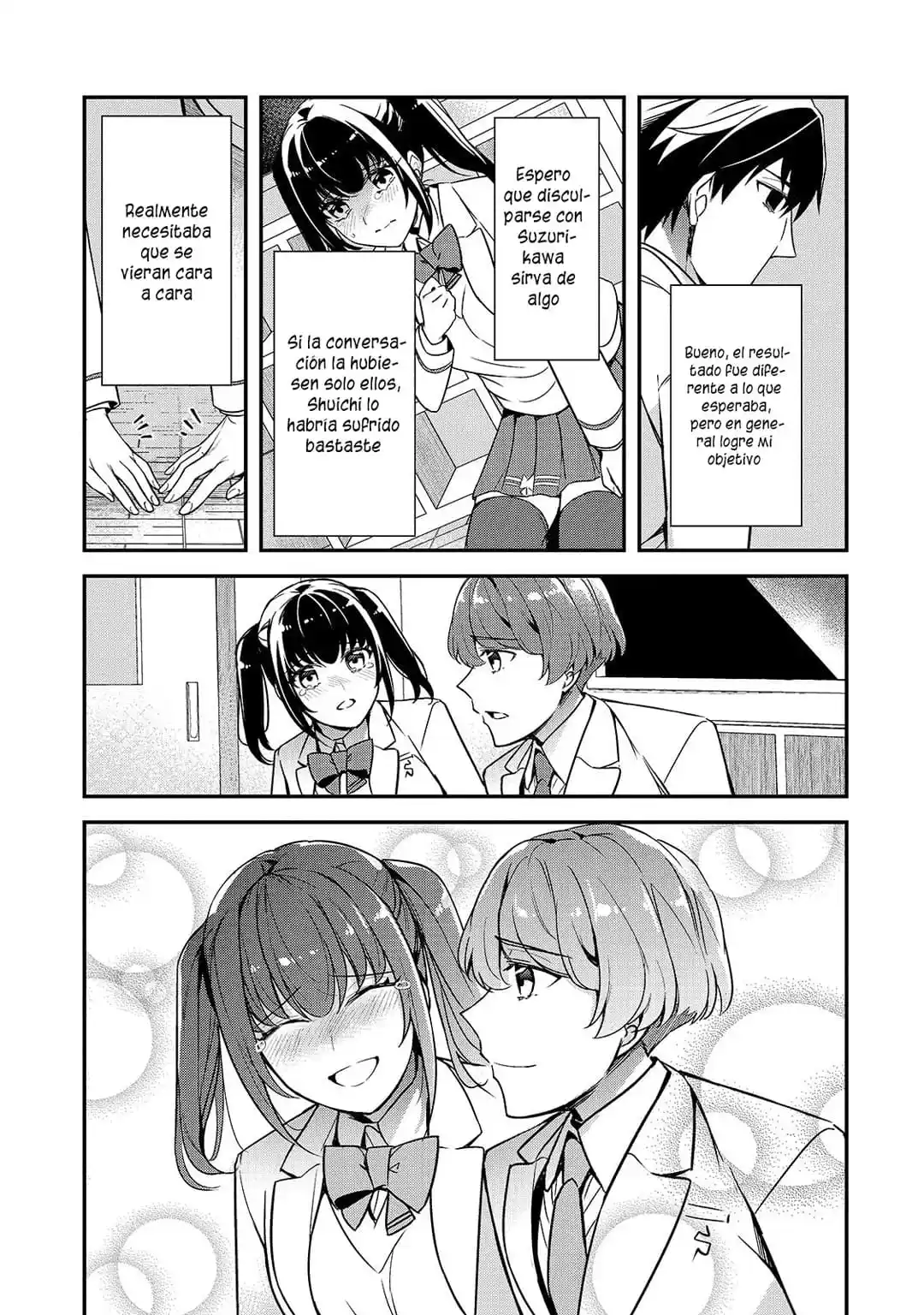 Las Chicas Que Me Traumatizaron Me Están Mirando, Pero Desafortunadamente Es Demasiado Tarde. (Manga) - Capítulo 14.1 - Página 12 - LectorTMOo