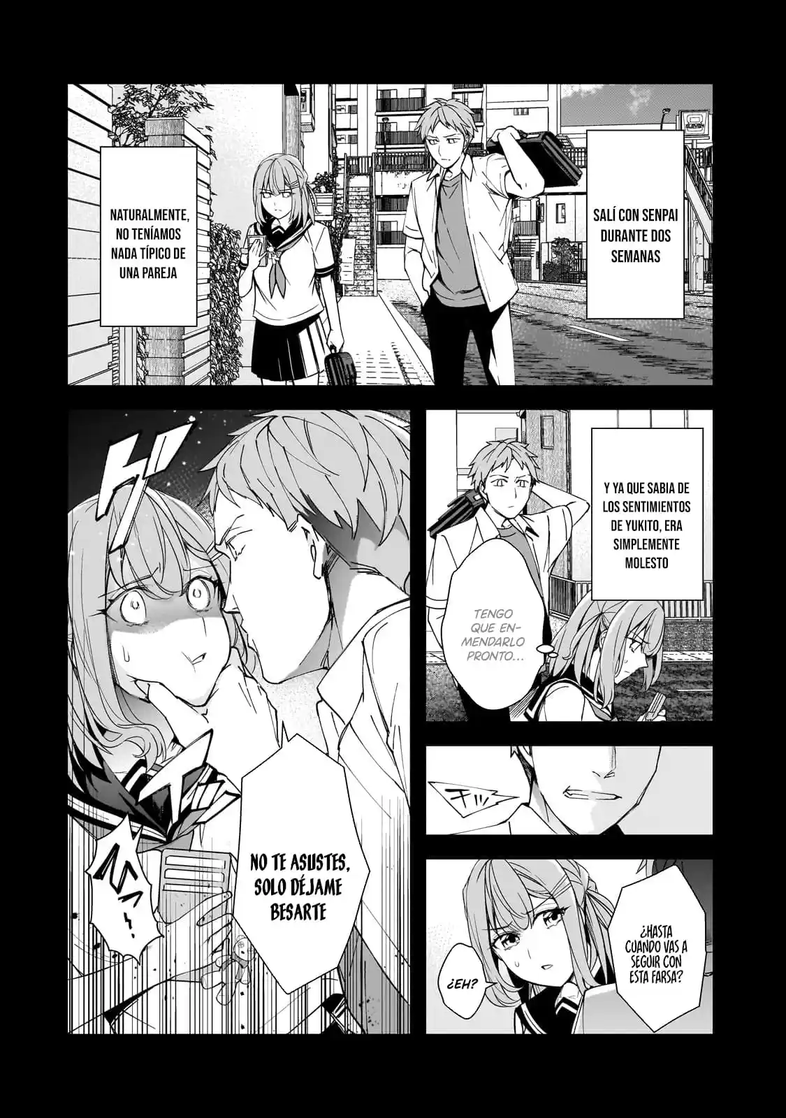 Las Chicas Que Me Traumatizaron Me Están Mirando, Pero Desafortunadamente Es Demasiado Tarde. (Manga) - Capítulo 15.2 - Página 4 - LectorTMOo