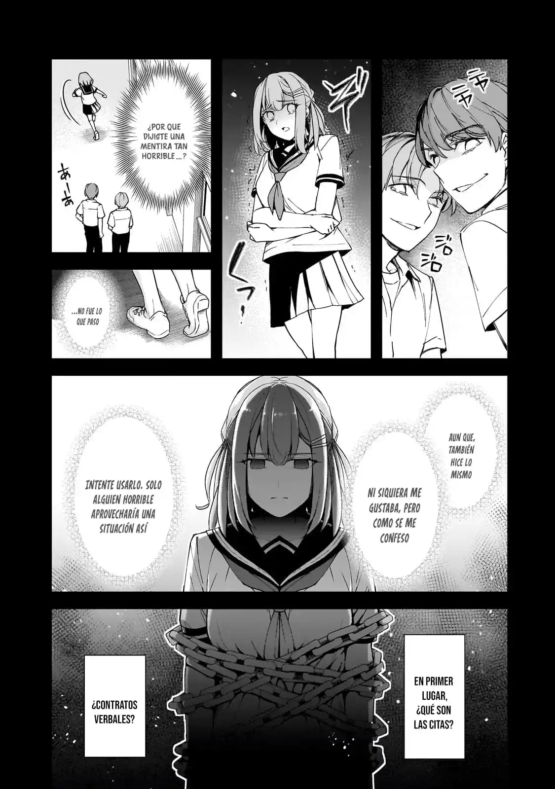 Las Chicas Que Me Traumatizaron Me Están Mirando, Pero Desafortunadamente Es Demasiado Tarde. (Manga) - Capítulo 15.2 - Página 7 - LectorTMOo