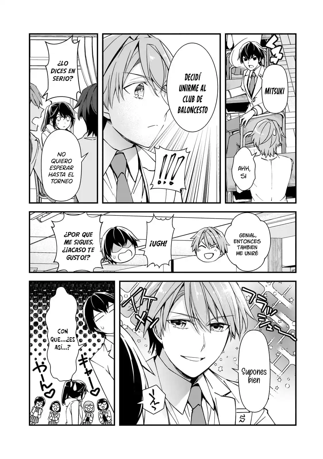 Las Chicas Que Me Traumatizaron Me Están Mirando, Pero Desafortunadamente Es Demasiado Tarde. (Manga) - Capítulo 15.4 - Página 9 - LectorTMOo