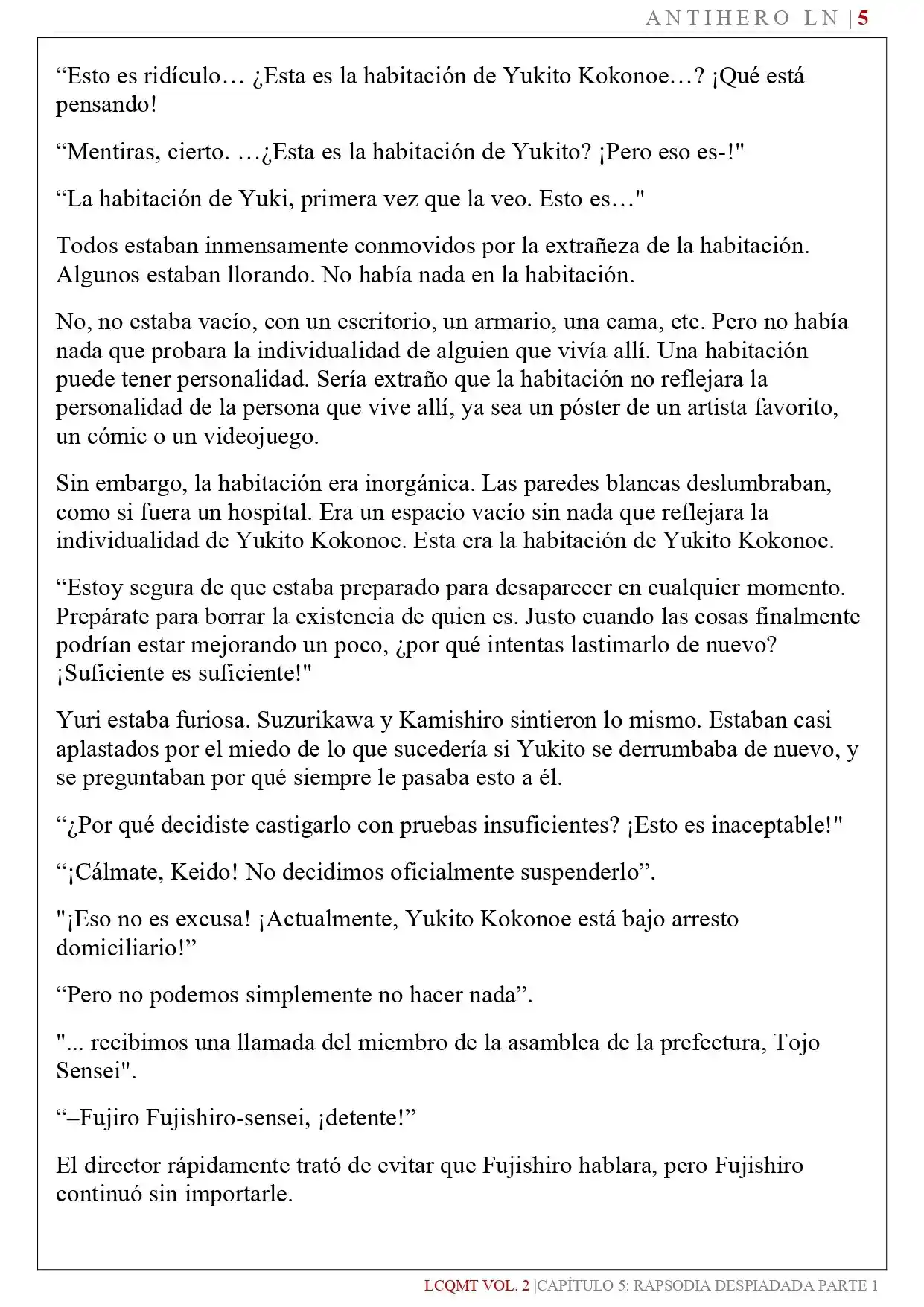 Las Chicas Que Me Traumatizaron Me Están Mirando, Pero Desafortunadamente Es Demasiado Tarde. (Novela) - Capítulo 15 - Página 7 - LectorTMOo