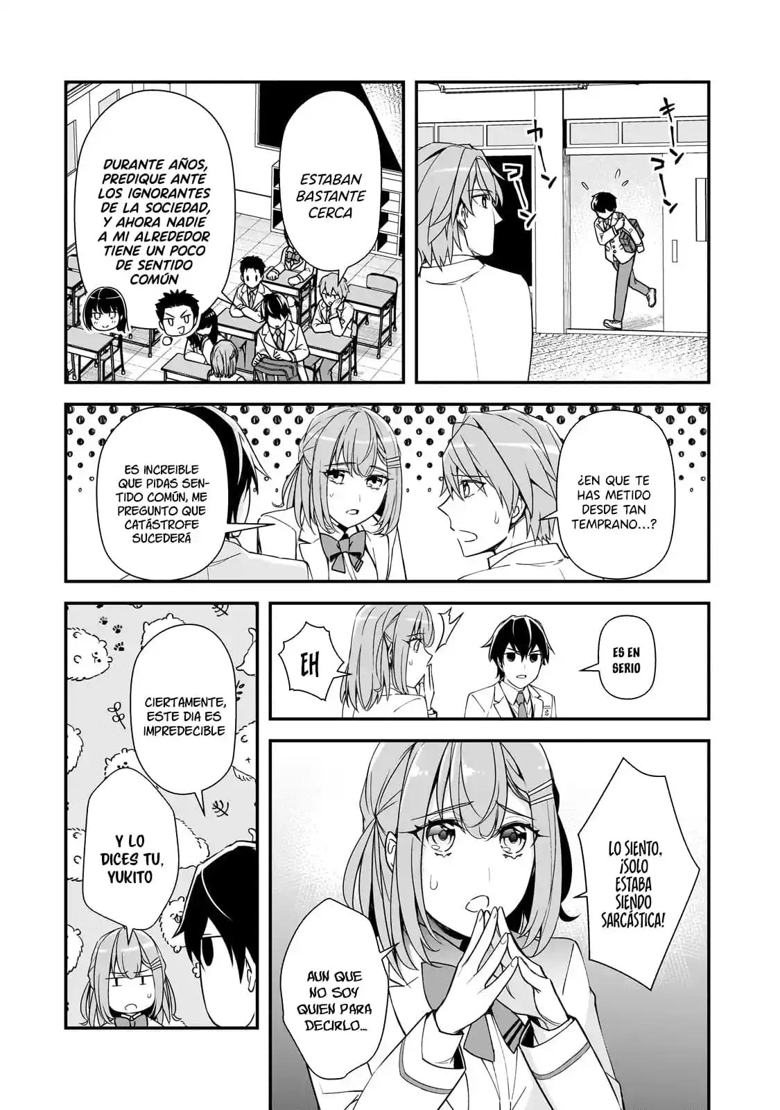 Las Chicas Que Me Traumatizaron Me Están Mirando, Pero Desafortunadamente Es Demasiado Tarde. (Manga) - Capítulo 16.1 - Página 13 - LectorTMOo