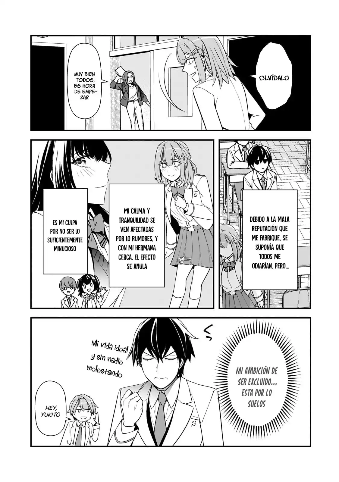Las Chicas Que Me Traumatizaron Me Están Mirando, Pero Desafortunadamente Es Demasiado Tarde. (Manga) - Capítulo 16.1 - Página 14 - LectorTMOo