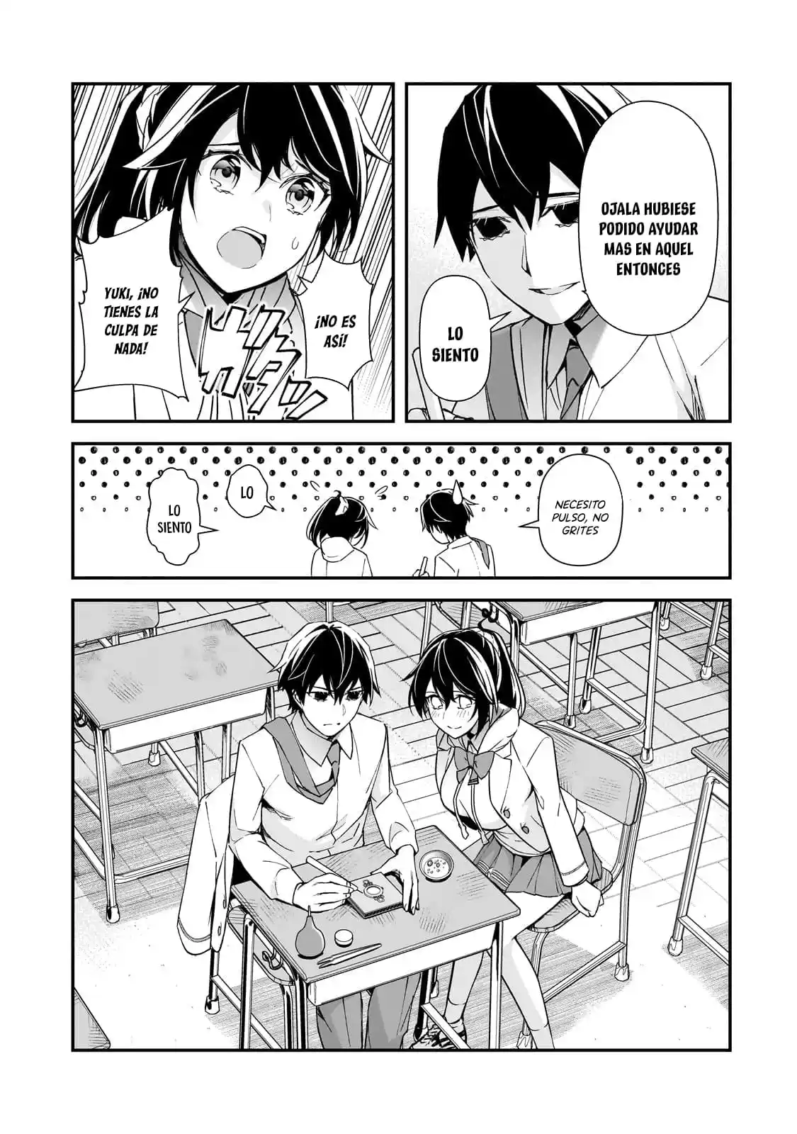 Las Chicas Que Me Traumatizaron Me Están Mirando, Pero Desafortunadamente Es Demasiado Tarde. (Manga) - Capítulo 16.2 - Página 13 - LectorTMOo