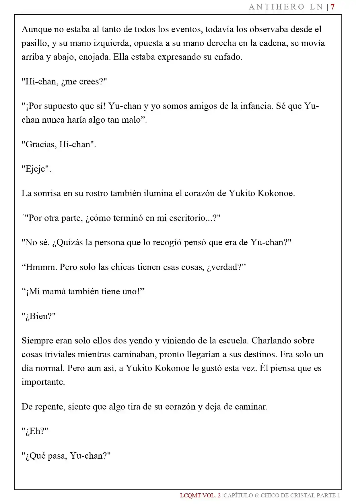 Las Chicas Que Me Traumatizaron Me Están Mirando, Pero Desafortunadamente Es Demasiado Tarde. (Novela) - Capítulo 16 - Página 9 - LectorTMOo