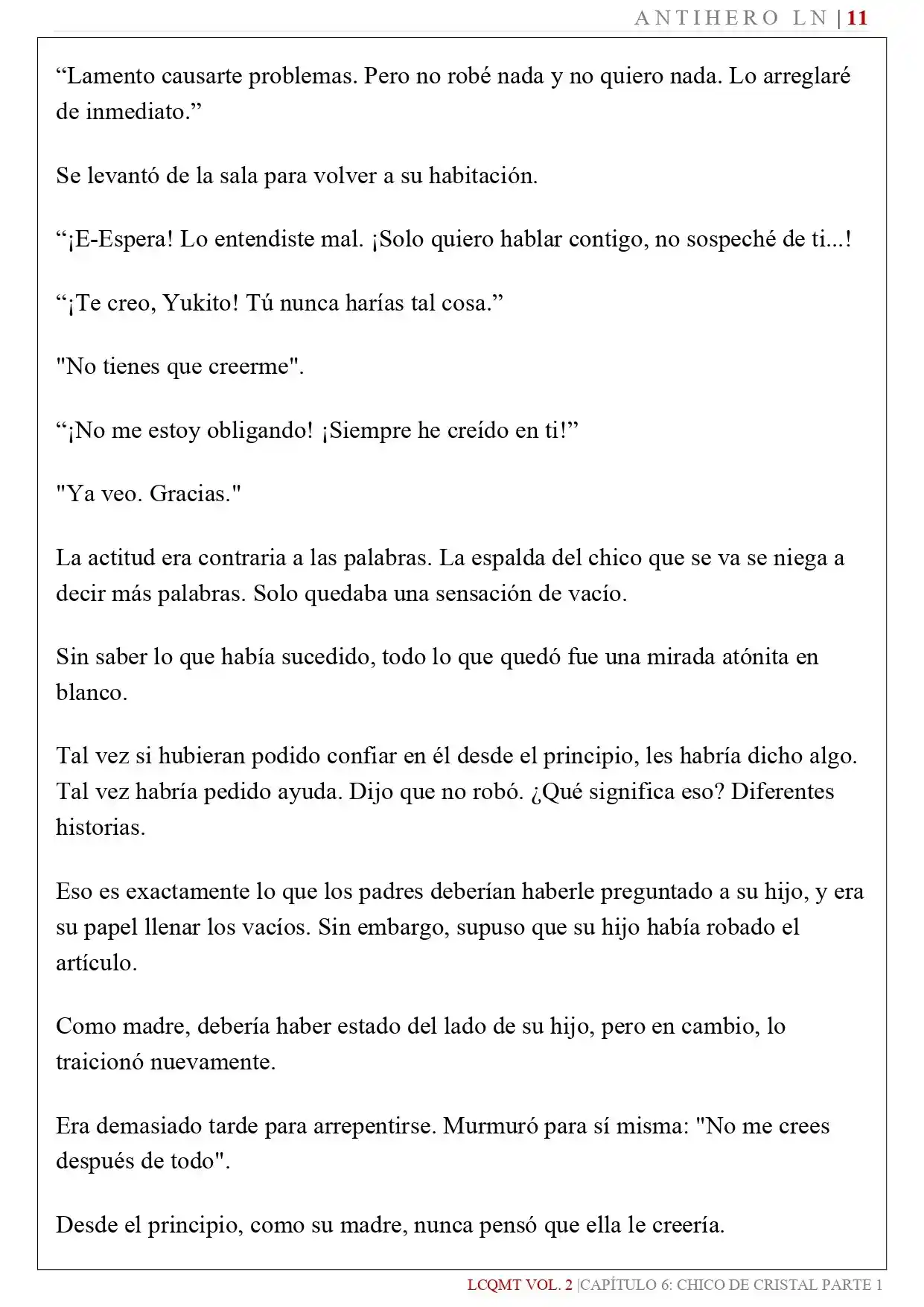 Las Chicas Que Me Traumatizaron Me Están Mirando, Pero Desafortunadamente Es Demasiado Tarde. (Novela) - Capítulo 16 - Página 13 - LectorTMOo