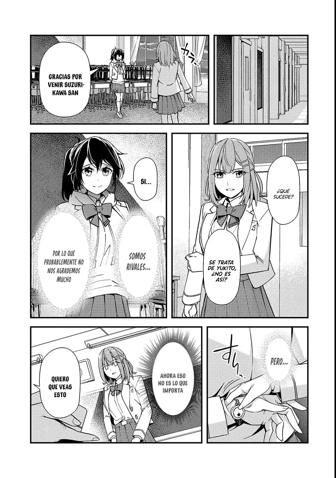 Las Chicas Que Me Traumatizaron Me Están Mirando, Pero Desafortunadamente Es Demasiado Tarde. (Manga) - Capítulo 17.1 - Página 14 - LectorTMOo