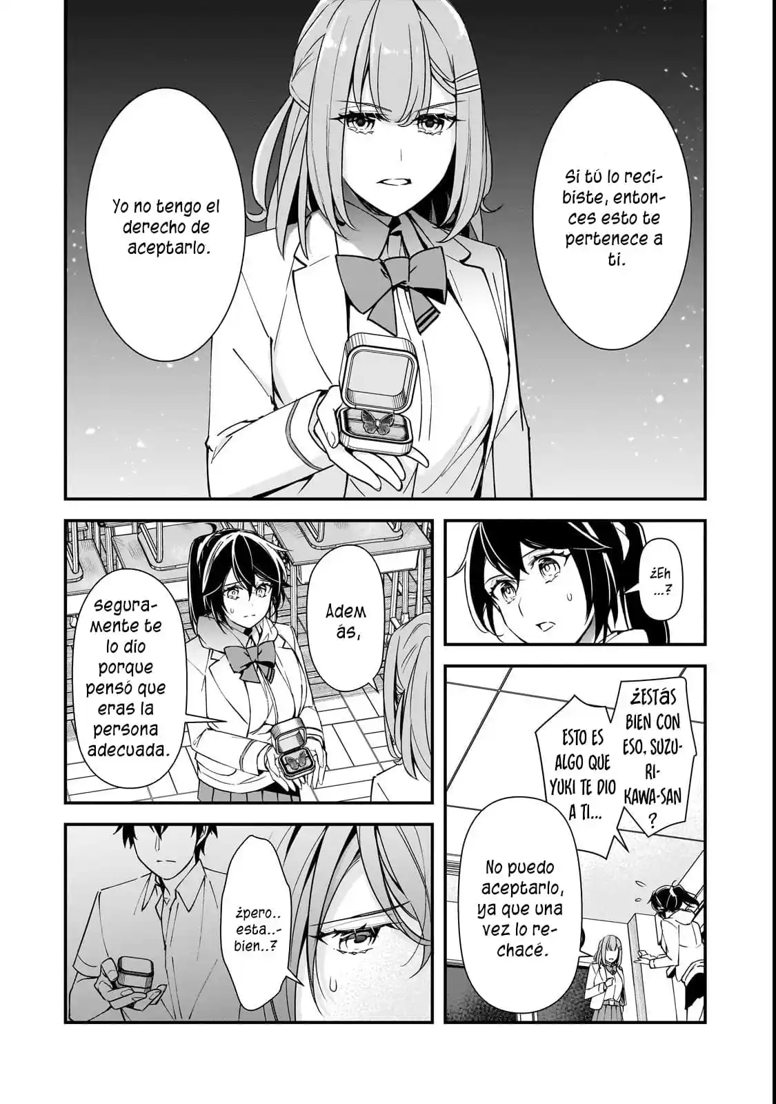 Las Chicas Que Me Traumatizaron Me Están Mirando, Pero Desafortunadamente Es Demasiado Tarde. (Manga) - Capítulo 17.2 - Página 5 - LectorTMOo