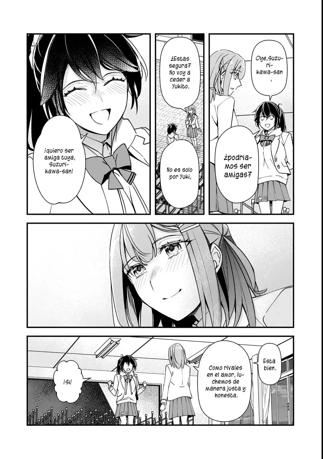 Las Chicas Que Me Traumatizaron Me Están Mirando, Pero Desafortunadamente Es Demasiado Tarde. (Manga) - Capítulo 17.2 - Página 9 - LectorTMOo