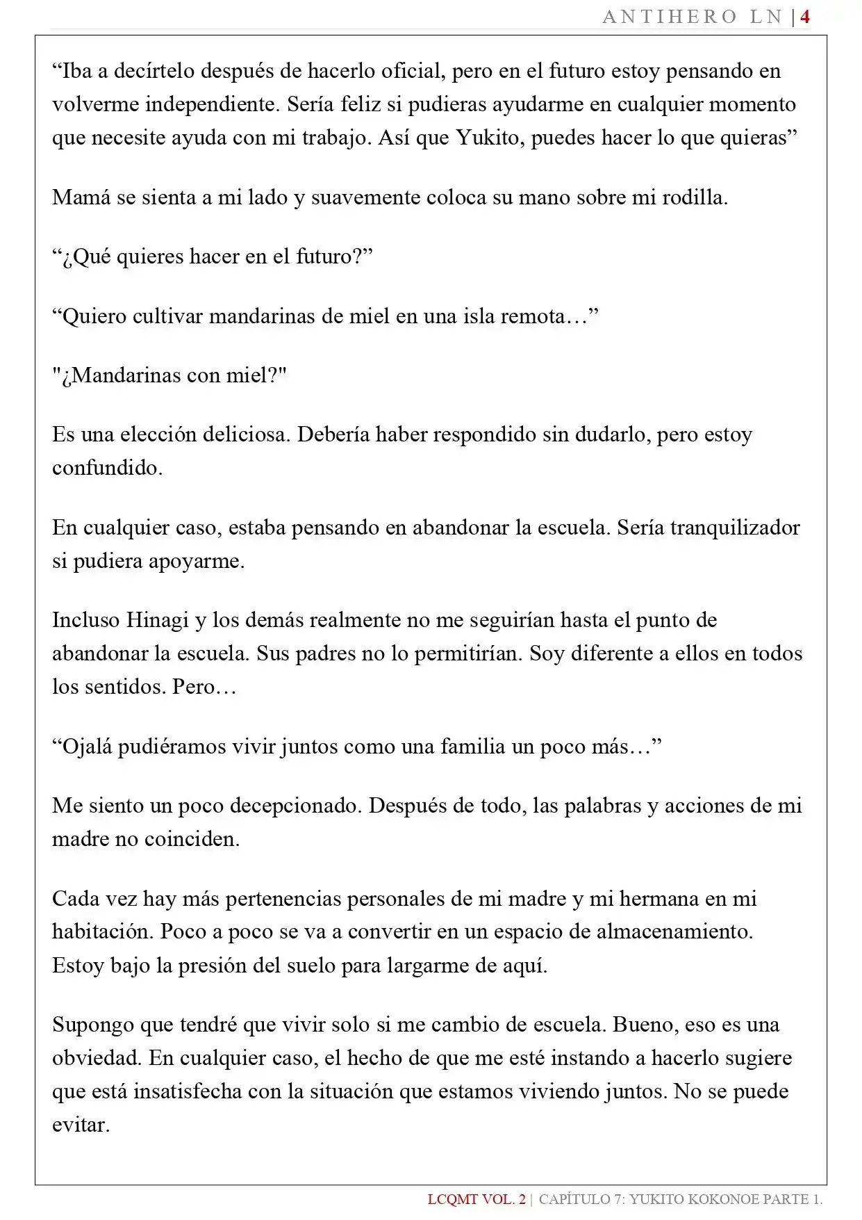Las Chicas Que Me Traumatizaron Me Están Mirando, Pero Desafortunadamente Es Demasiado Tarde. (Novela) - Capítulo 17 - Página 6 - LectorTMOo