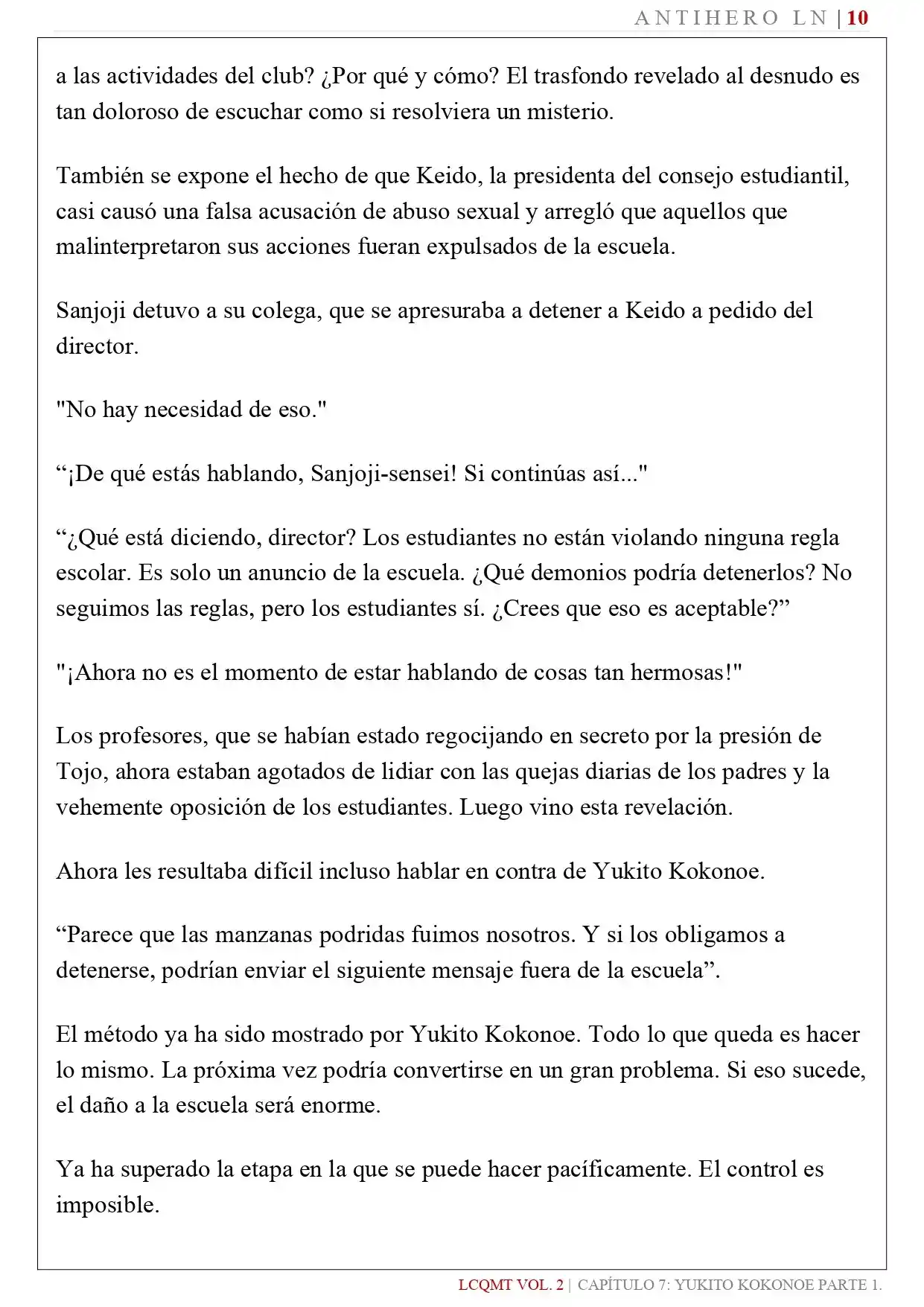 Las Chicas Que Me Traumatizaron Me Están Mirando, Pero Desafortunadamente Es Demasiado Tarde. (Novela) - Capítulo 17 - Página 12 - LectorTMOo