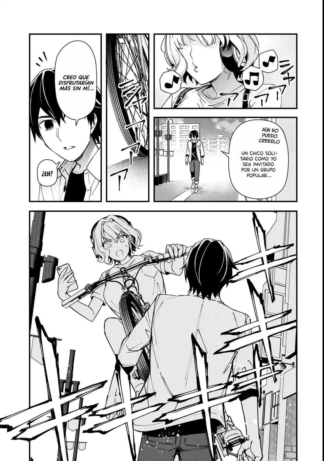 Las Chicas Que Me Traumatizaron Me Están Mirando, Pero Desafortunadamente Es Demasiado Tarde. (Manga) - Capítulo 18.1 - Página 4 - LectorTMOo