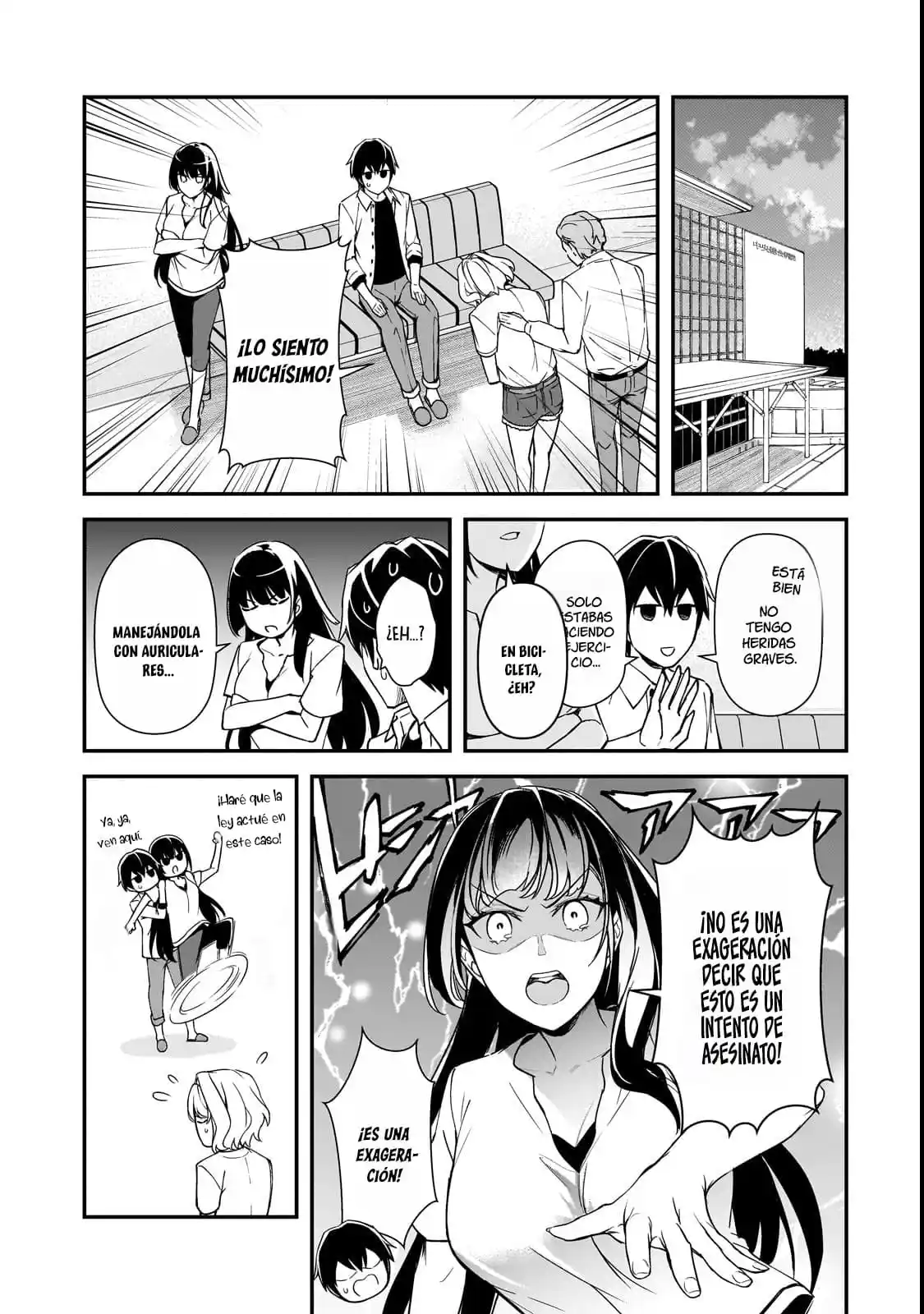 Las Chicas Que Me Traumatizaron Me Están Mirando, Pero Desafortunadamente Es Demasiado Tarde. (Manga) - Capítulo 18.1 - Página 6 - LectorTMOo