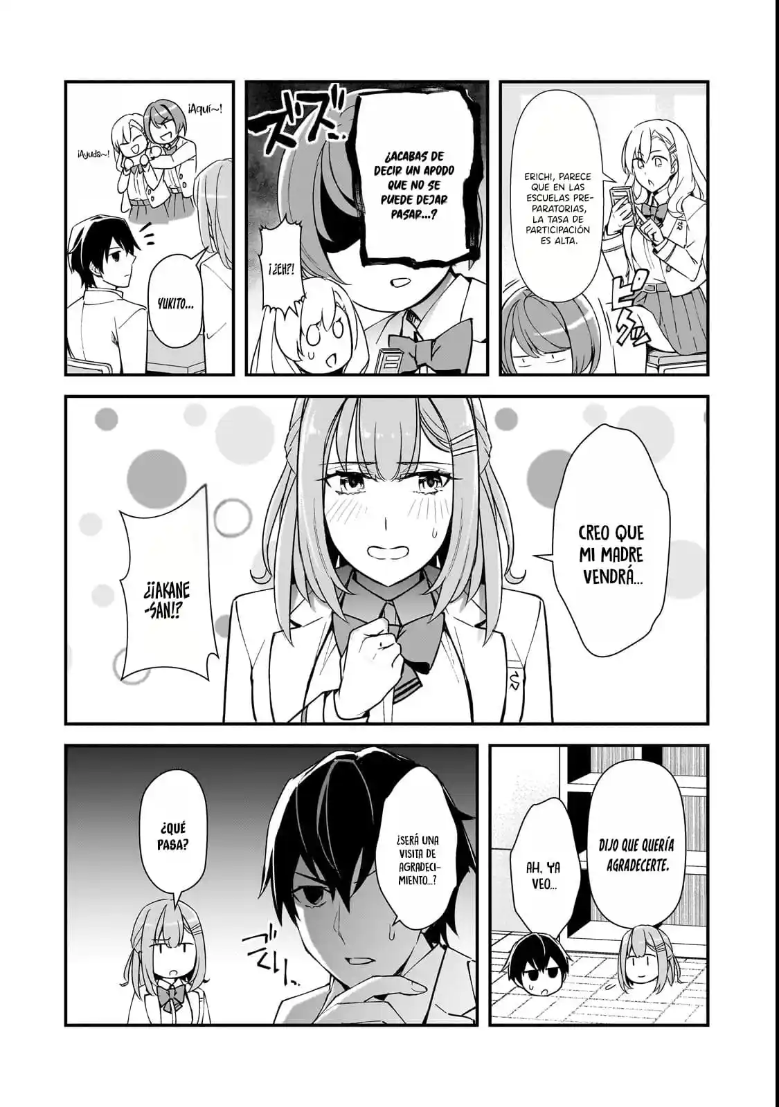 Las Chicas Que Me Traumatizaron Me Están Mirando, Pero Desafortunadamente Es Demasiado Tarde. (Manga) - Capítulo 18.2 - Página 5 - LectorTMOo