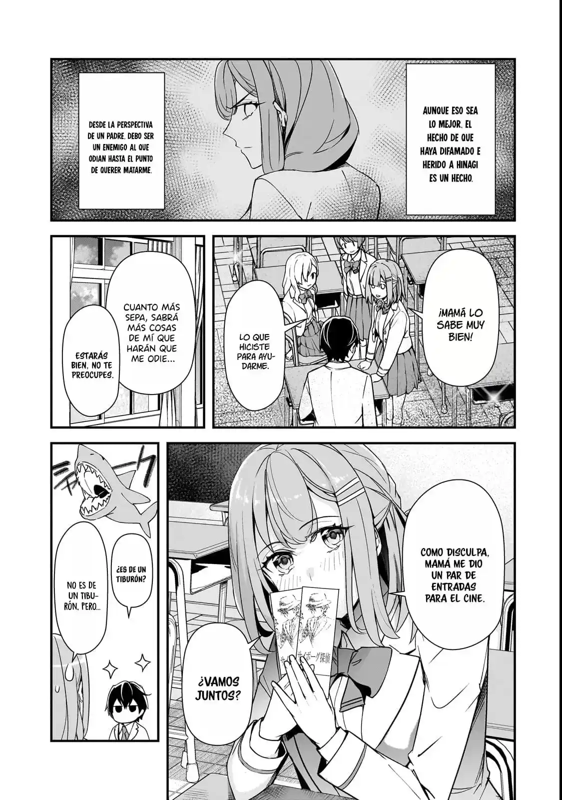Las Chicas Que Me Traumatizaron Me Están Mirando, Pero Desafortunadamente Es Demasiado Tarde. (Manga) - Capítulo 18.2 - Página 6 - LectorTMOo