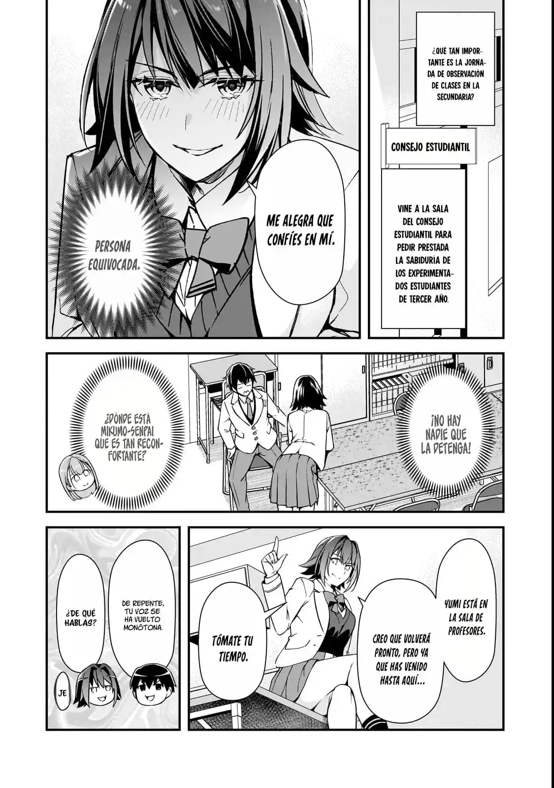 Las Chicas Que Me Traumatizaron Me Están Mirando, Pero Desafortunadamente Es Demasiado Tarde. (Manga) - Capítulo 18.2 - Página 7 - LectorTMOo