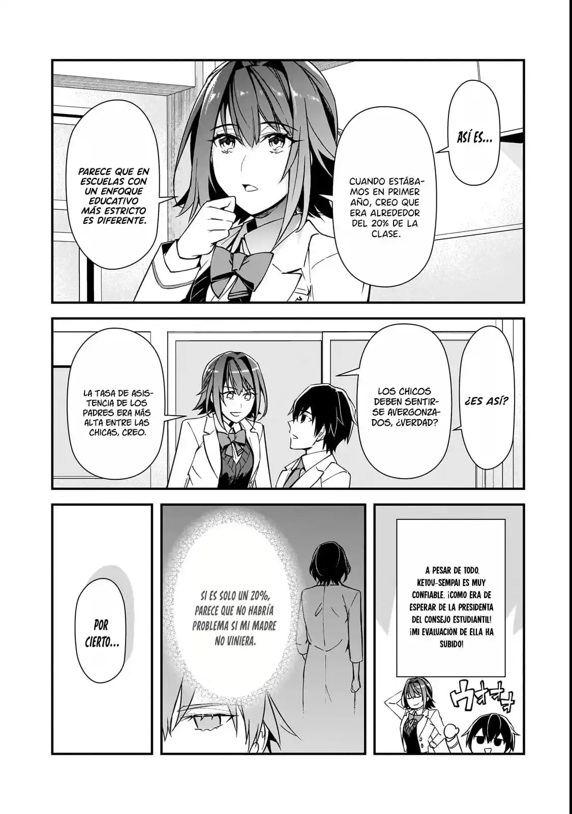 Las Chicas Que Me Traumatizaron Me Están Mirando, Pero Desafortunadamente Es Demasiado Tarde. (Manga) - Capítulo 18.2 - Página 8 - LectorTMOo