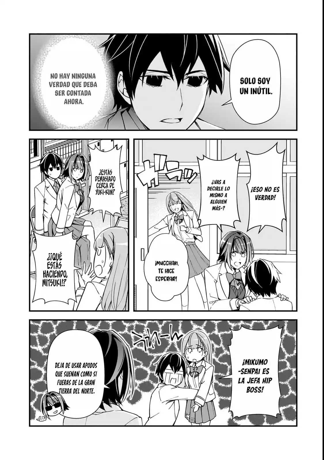 Las Chicas Que Me Traumatizaron Me Están Mirando, Pero Desafortunadamente Es Demasiado Tarde. (Manga) - Capítulo 18.2 - Página 12 - LectorTMOo