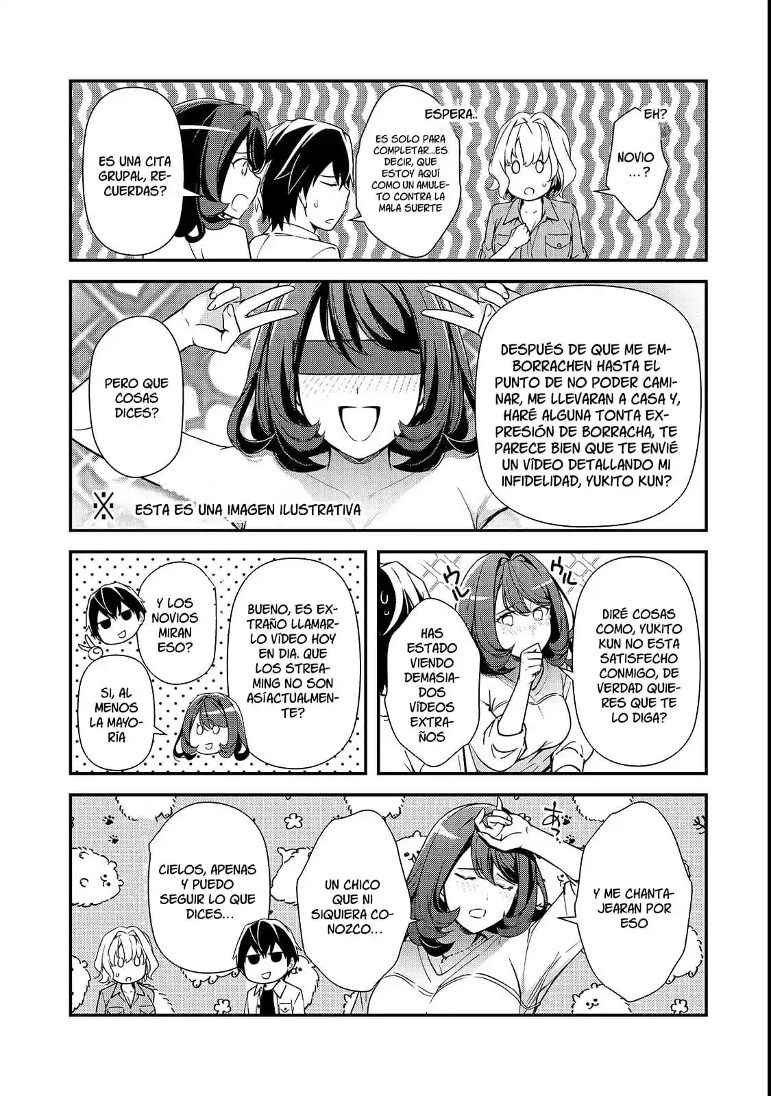 Las Chicas Que Me Traumatizaron Me Están Mirando, Pero Desafortunadamente Es Demasiado Tarde. (Manga) - Capítulo 19.1 - Página 13 - LectorTMOo