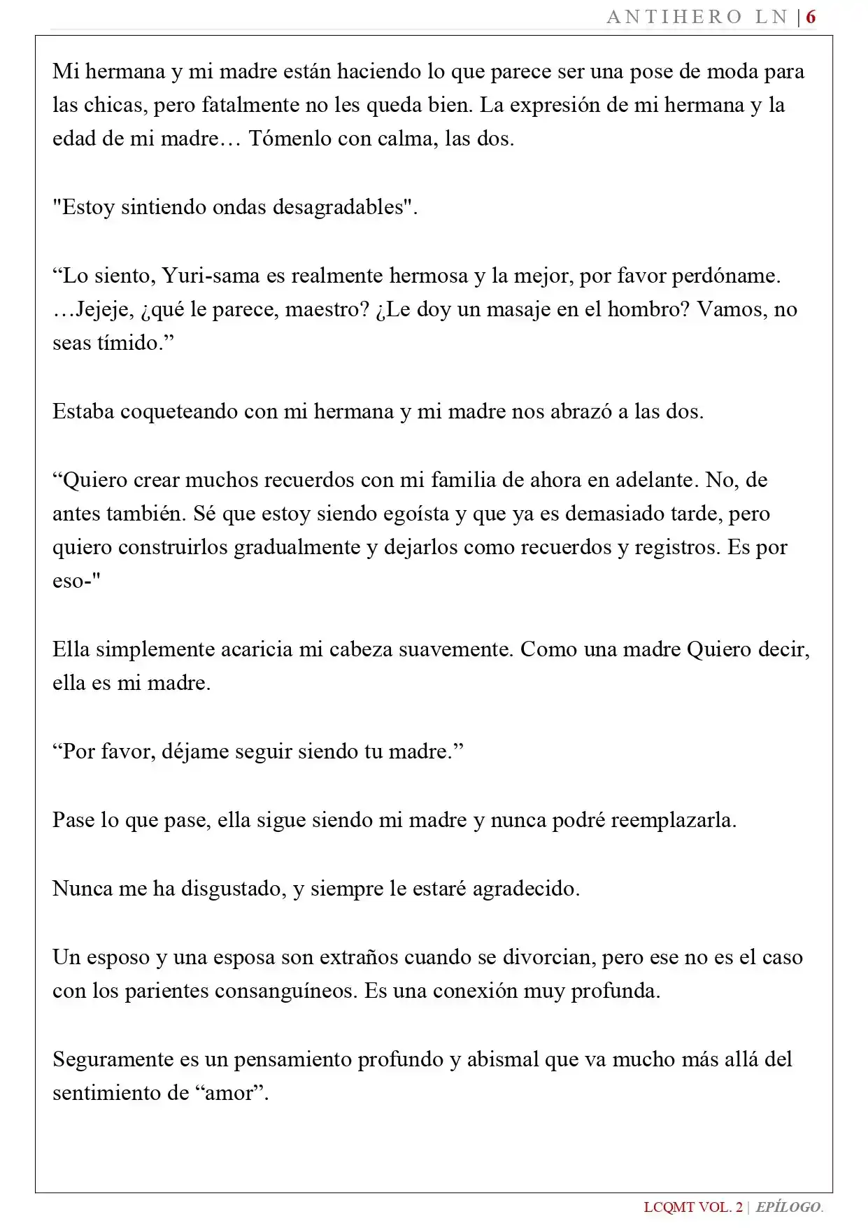 Las Chicas Que Me Traumatizaron Me Están Mirando, Pero Desafortunadamente Es Demasiado Tarde. (Novela) - Capítulo 19 - Página 8 - LectorTMOo