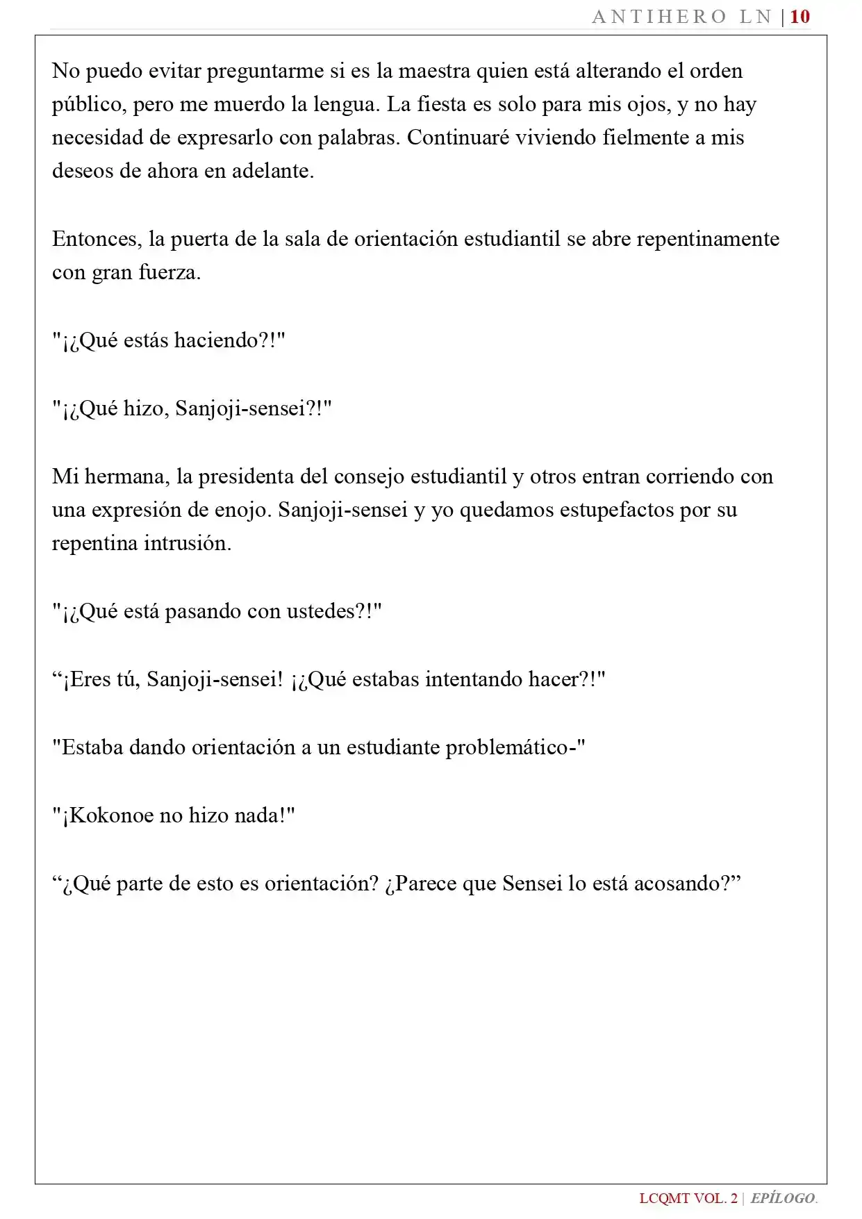 Las Chicas Que Me Traumatizaron Me Están Mirando, Pero Desafortunadamente Es Demasiado Tarde. (Novela) - Capítulo 19 - Página 12 - LectorTMOo