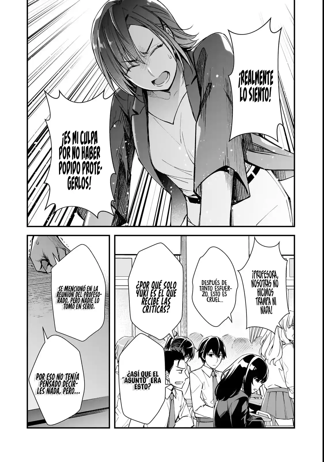Las Chicas Que Me Traumatizaron Me Están Mirando, Pero Desafortunadamente Es Demasiado Tarde. (Manga) - Capítulo 22.2 - Página 10 - LectorTMOo