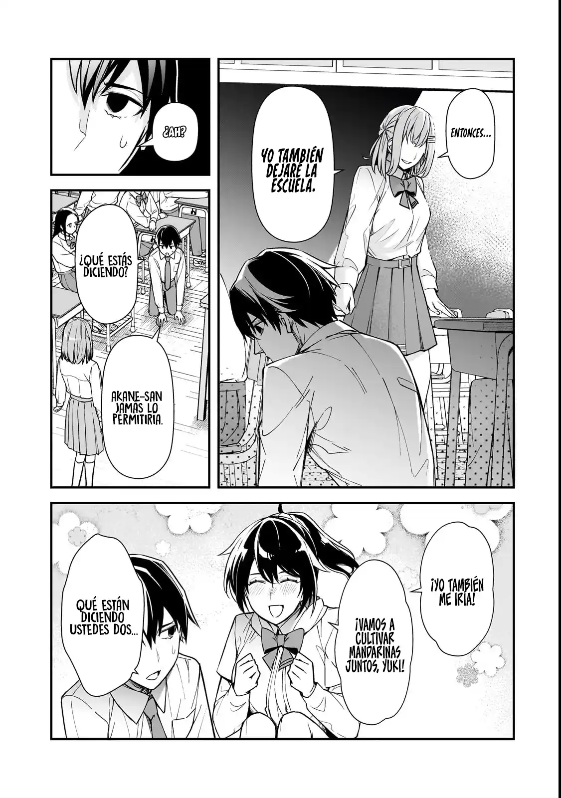 Las Chicas Que Me Traumatizaron Me Están Mirando, Pero Desafortunadamente Es Demasiado Tarde. (Manga) - Capítulo 22.3 - Página 4 - LectorTMOo