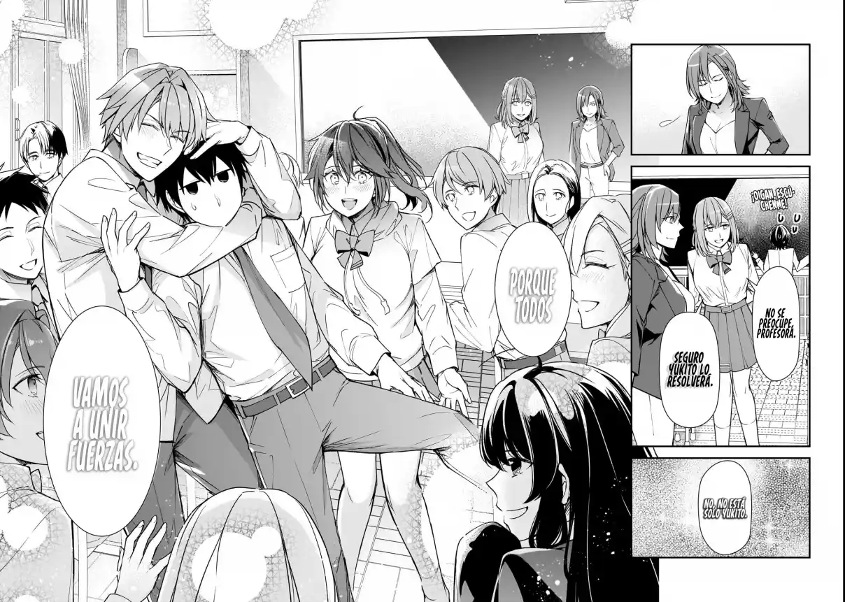 Las Chicas Que Me Traumatizaron Me Están Mirando, Pero Desafortunadamente Es Demasiado Tarde. (Manga) - Capítulo 22.3 - Página 9 - LectorTMOo