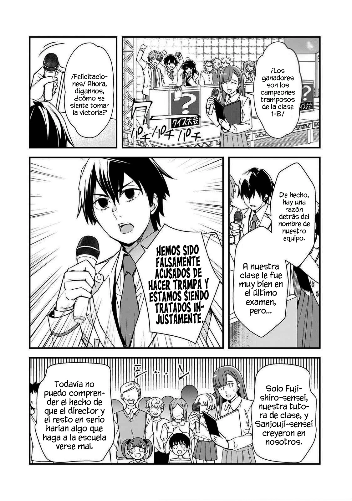 Las Chicas Que Me Traumatizaron Me Están Mirando, Pero Desafortunadamente Es Demasiado Tarde. (Manga) - Capítulo 23.1 - Página 4 - LectorTMOo