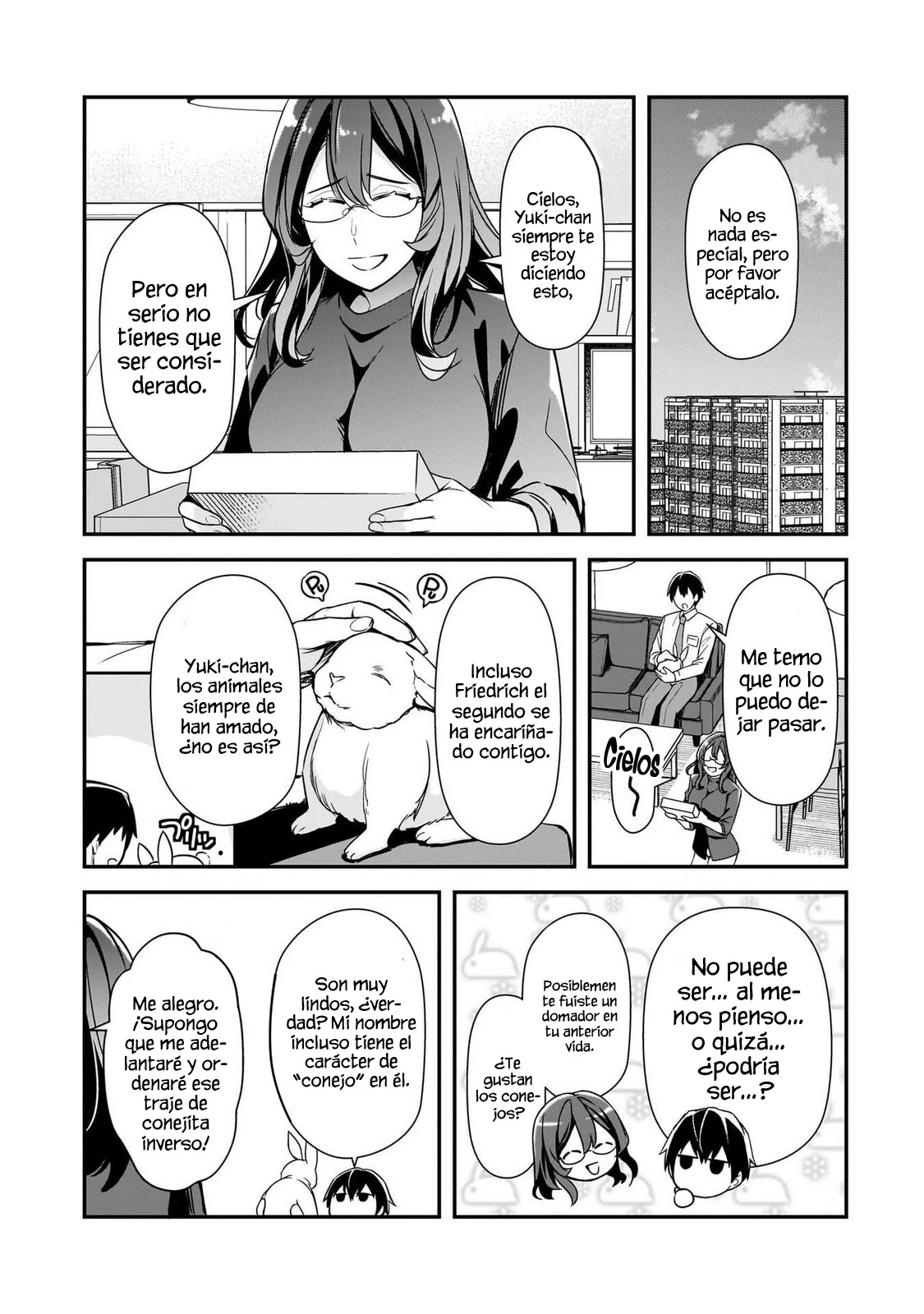 Las Chicas Que Me Traumatizaron Me Están Mirando, Pero Desafortunadamente Es Demasiado Tarde. (Manga) - Capítulo 23.1 - Página 9 - LectorTMOo