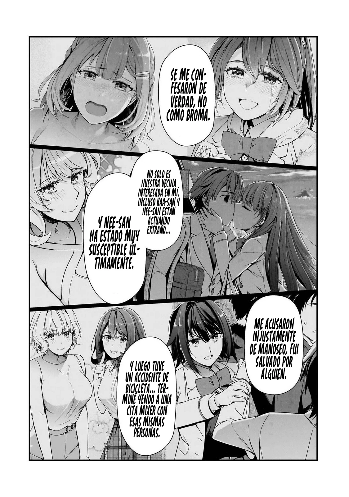 Las Chicas Que Me Traumatizaron Me Están Mirando, Pero Desafortunadamente Es Demasiado Tarde. (Manga) - Capítulo 23.1 - Página 14 - LectorTMOo