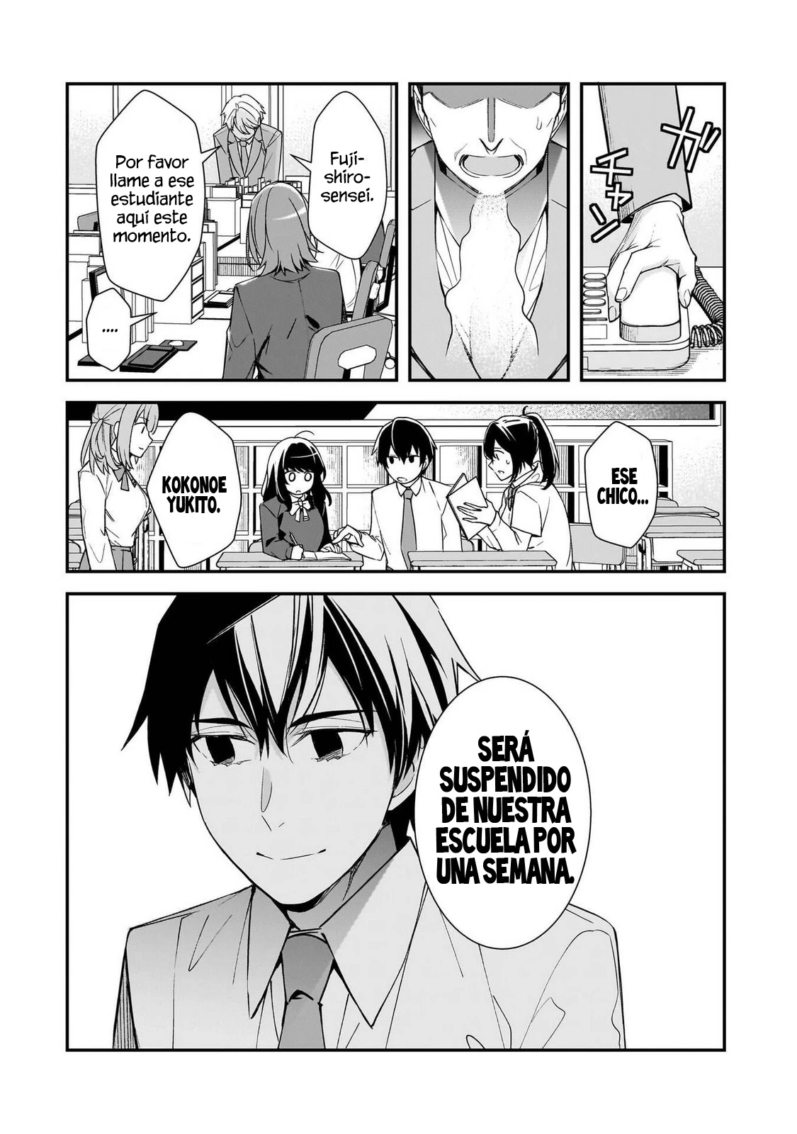 Las Chicas Que Me Traumatizaron Me Están Mirando, Pero Desafortunadamente Es Demasiado Tarde. (Manga) - Capítulo 23.2 - Página 16 - LectorTMOo