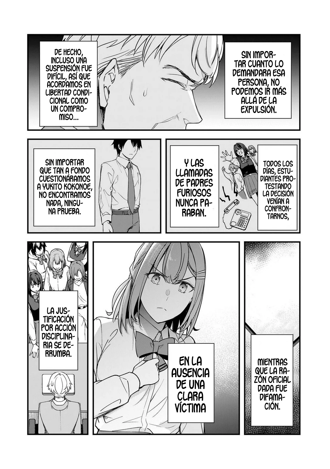 Las Chicas Que Me Traumatizaron Me Están Mirando, Pero Desafortunadamente Es Demasiado Tarde. (Manga) - Capítulo 24.1 - Página 5 - LectorTMOo