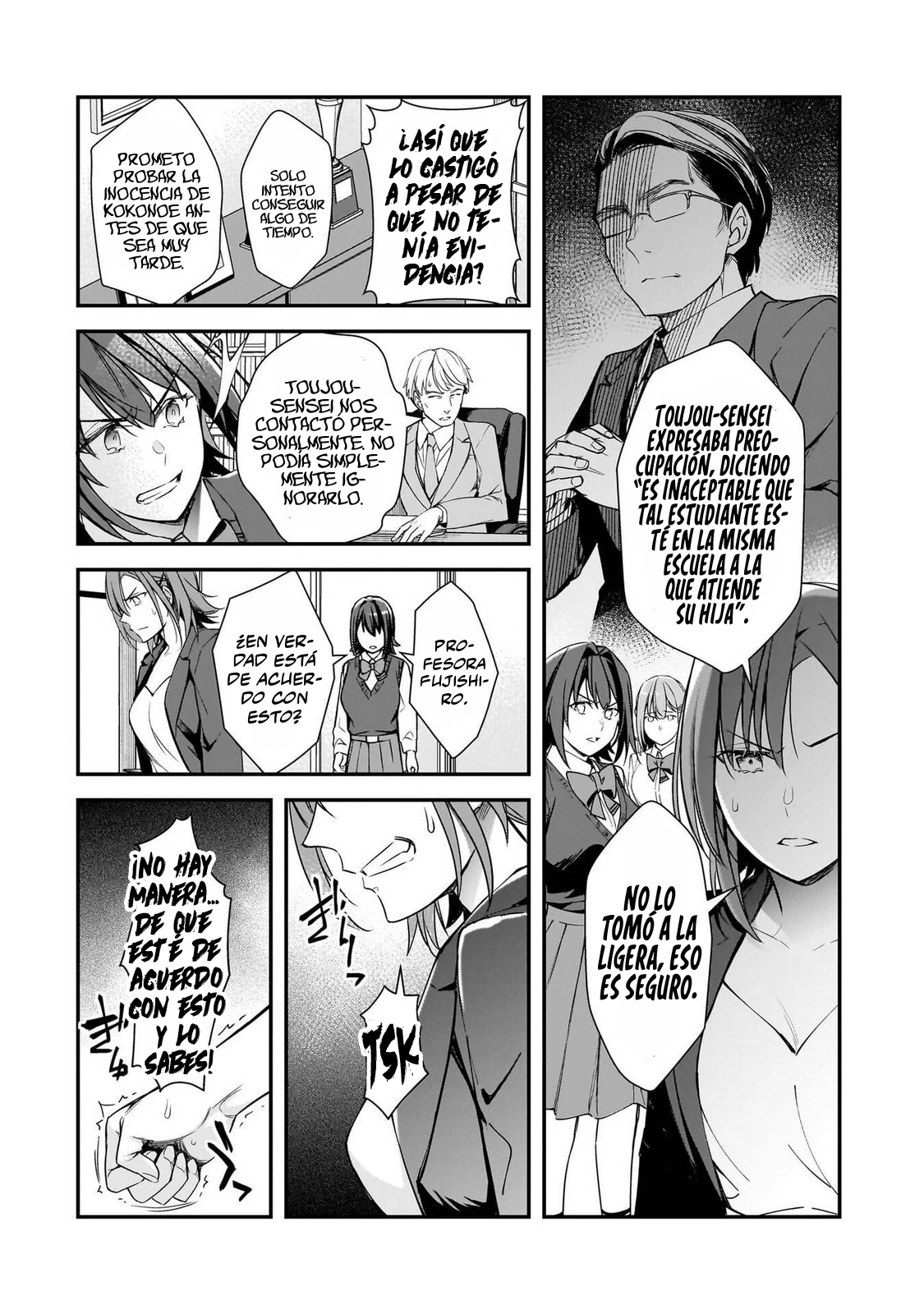 Las Chicas Que Me Traumatizaron Me Están Mirando, Pero Desafortunadamente Es Demasiado Tarde. (Manga) - Capítulo 24.1 - Página 7 - LectorTMOo