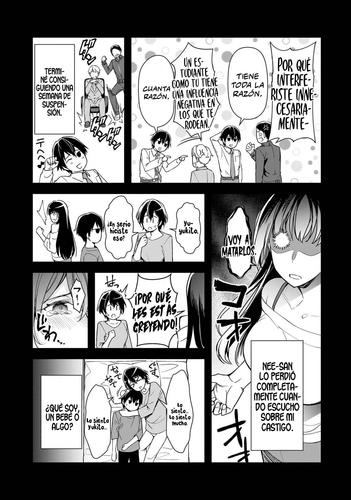 Las Chicas Que Me Traumatizaron Me Están Mirando, Pero Desafortunadamente Es Demasiado Tarde. (Manga) - Capítulo 24.1 - Página 12 - LectorTMOo