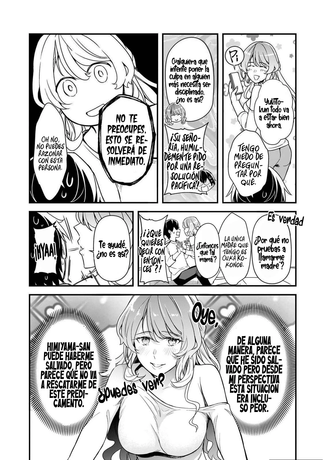 Las Chicas Que Me Traumatizaron Me Están Mirando, Pero Desafortunadamente Es Demasiado Tarde. (Manga) - Capítulo 24.3 - Página 8 - LectorTMOo