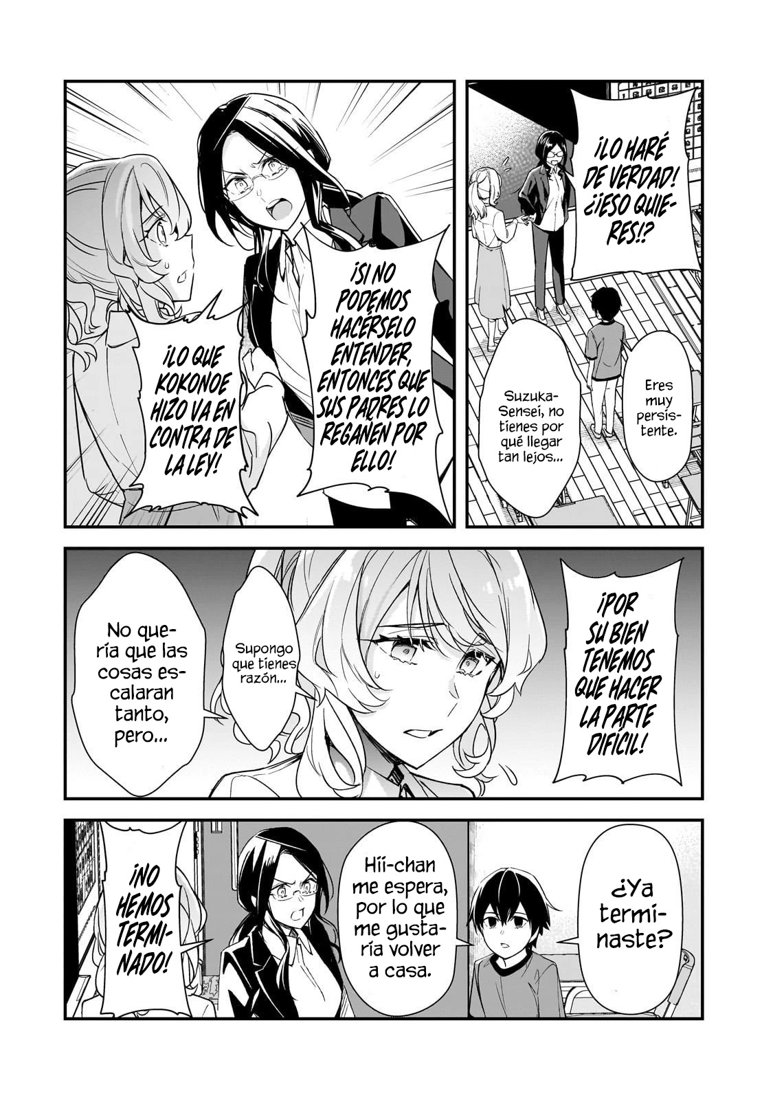 Las Chicas Que Me Traumatizaron Me Están Mirando, Pero Desafortunadamente Es Demasiado Tarde. (Manga) - Capítulo 25.1 - Página 7 - LectorTMOo