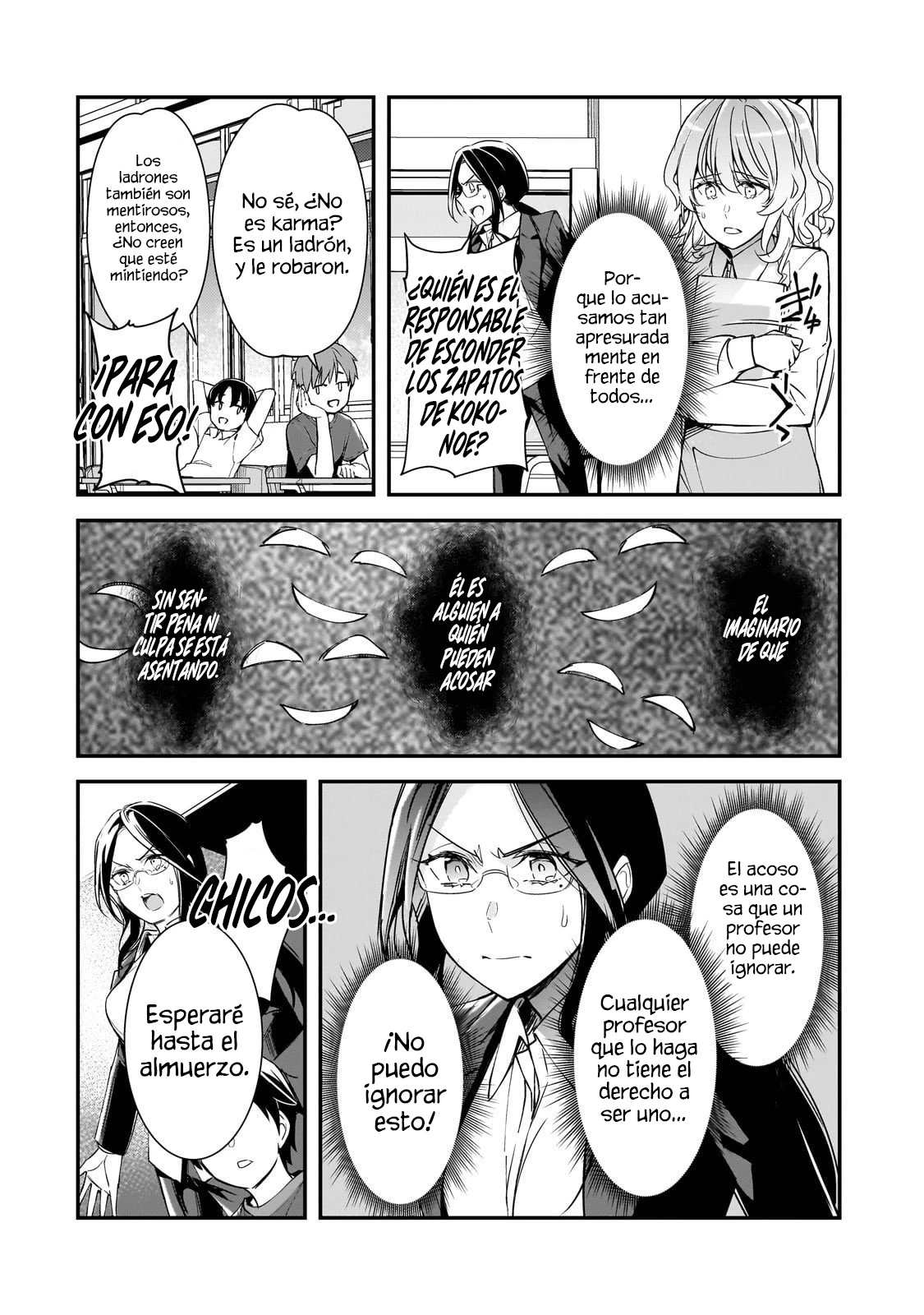 Las Chicas Que Me Traumatizaron Me Están Mirando, Pero Desafortunadamente Es Demasiado Tarde. (Manga) - Capítulo 25.2 - Página 4 - LectorTMOo