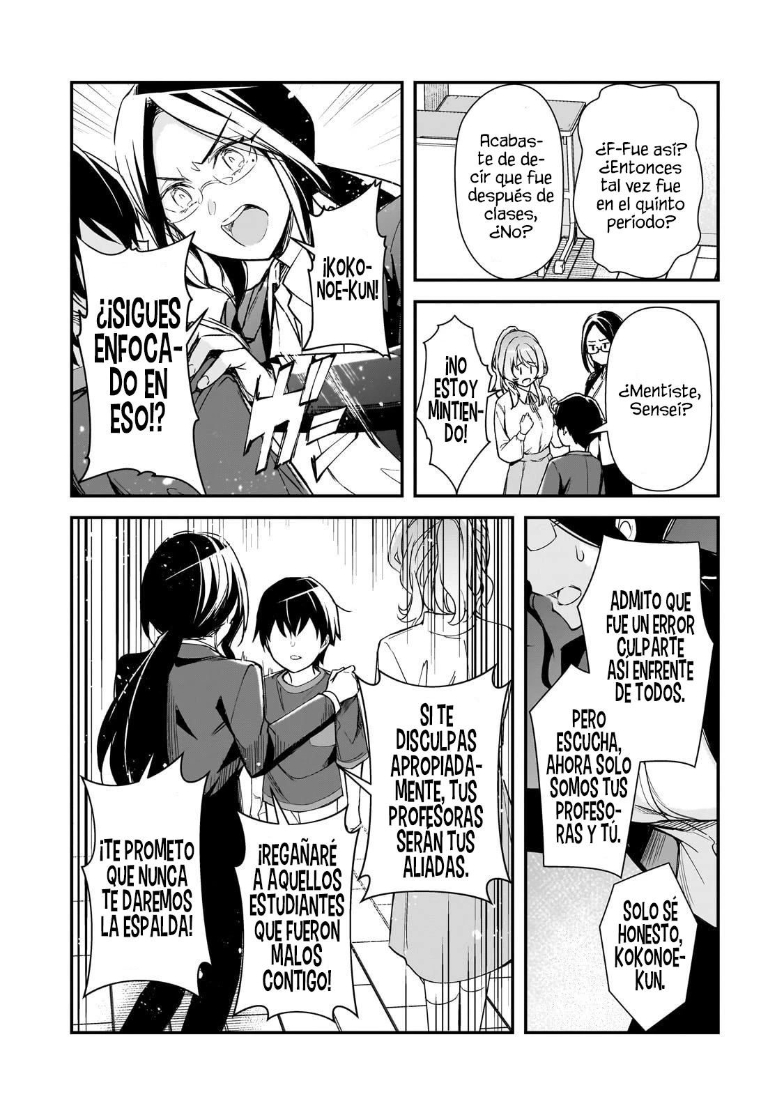Las Chicas Que Me Traumatizaron Me Están Mirando, Pero Desafortunadamente Es Demasiado Tarde. (Manga) - Capítulo 25.2 - Página 9 - LectorTMOo