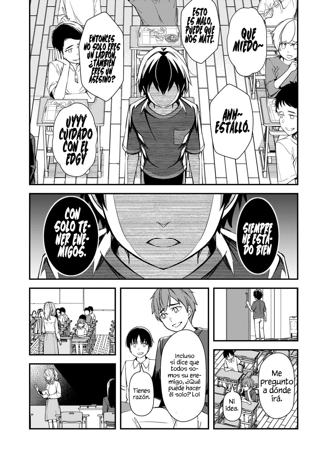 Las Chicas Que Me Traumatizaron Me Están Mirando, Pero Desafortunadamente Es Demasiado Tarde. (Manga) - Capítulo 25.3 - Página 8 - LectorTMOo