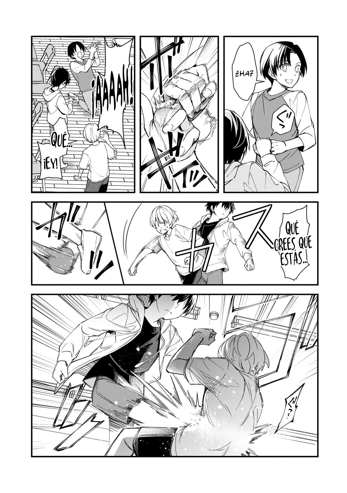 Las Chicas Que Me Traumatizaron Me Están Mirando, Pero Desafortunadamente Es Demasiado Tarde. (Manga) - Capítulo 26.1 - Página 6 - LectorTMOo